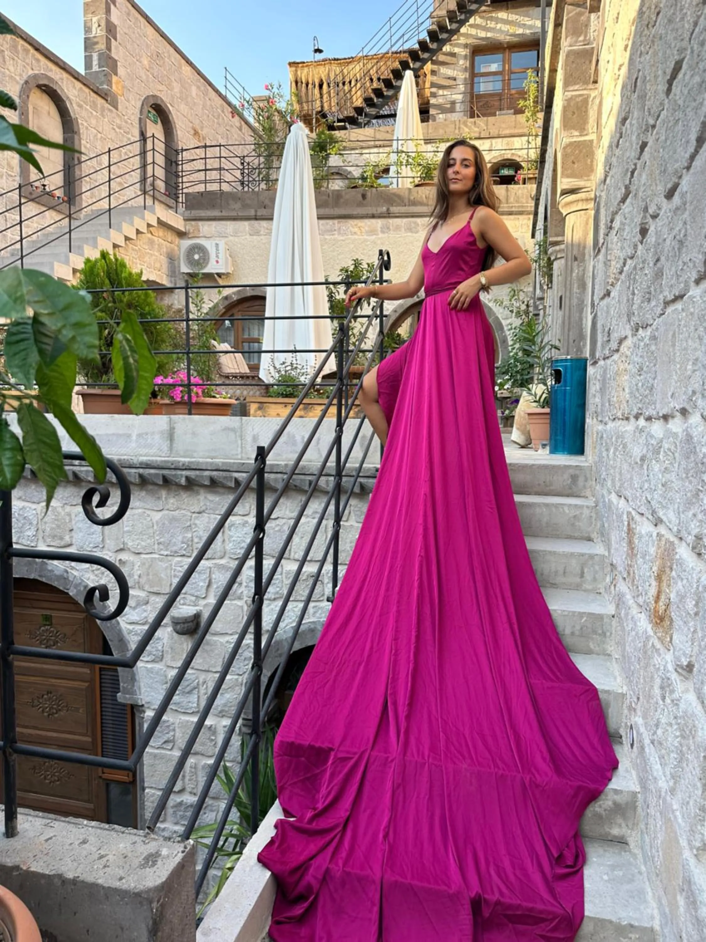 Garden in Gala Cave Cappadocia