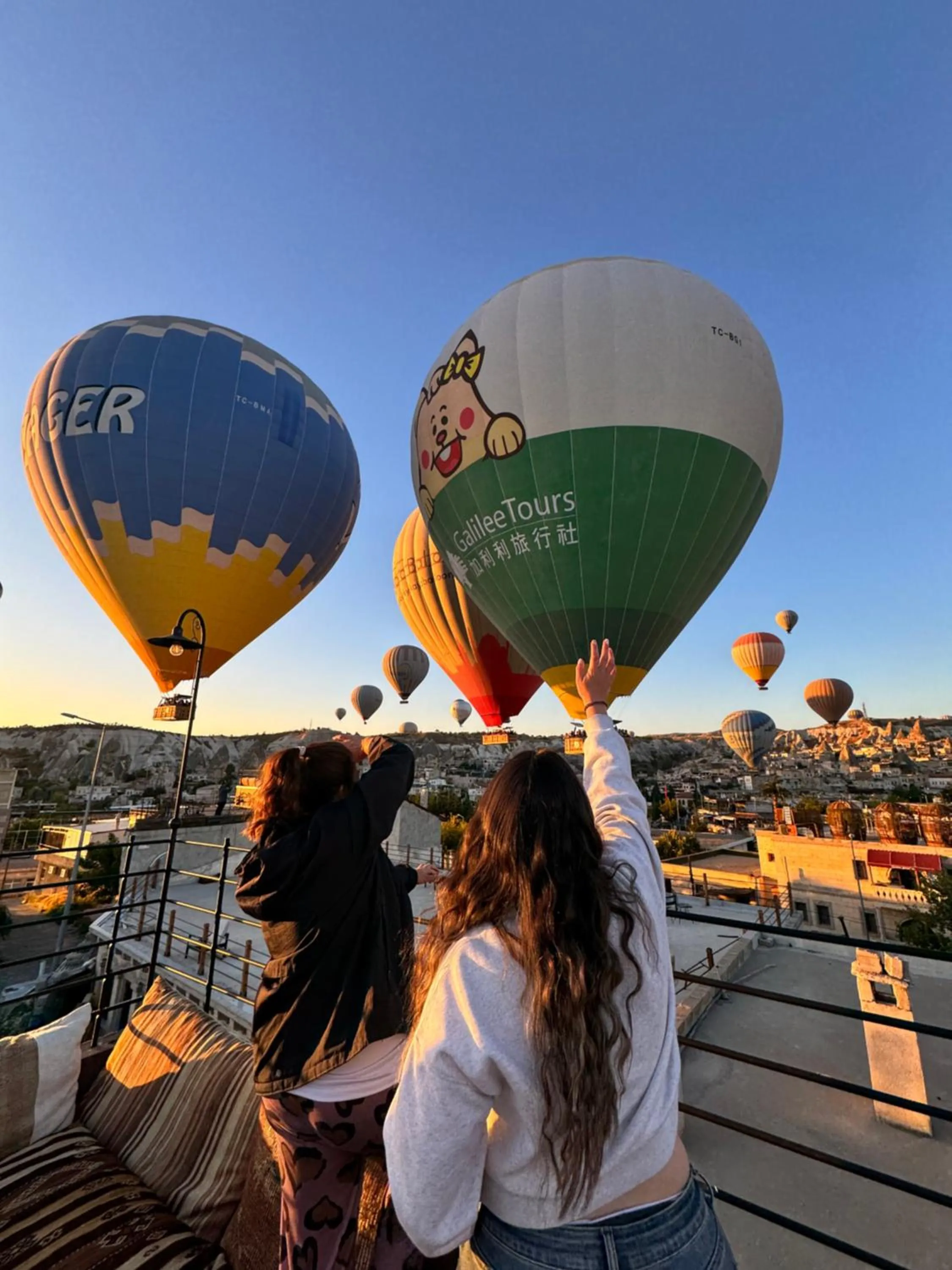 Balcony/Terrace in Gala Cave Cappadocia