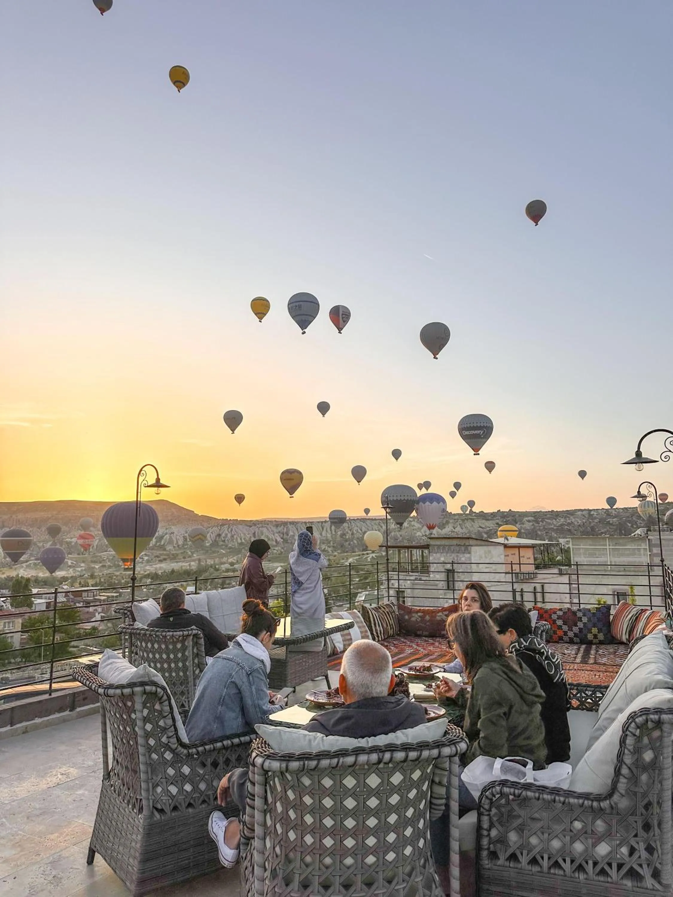 Balcony/Terrace in Gala Cave Cappadocia