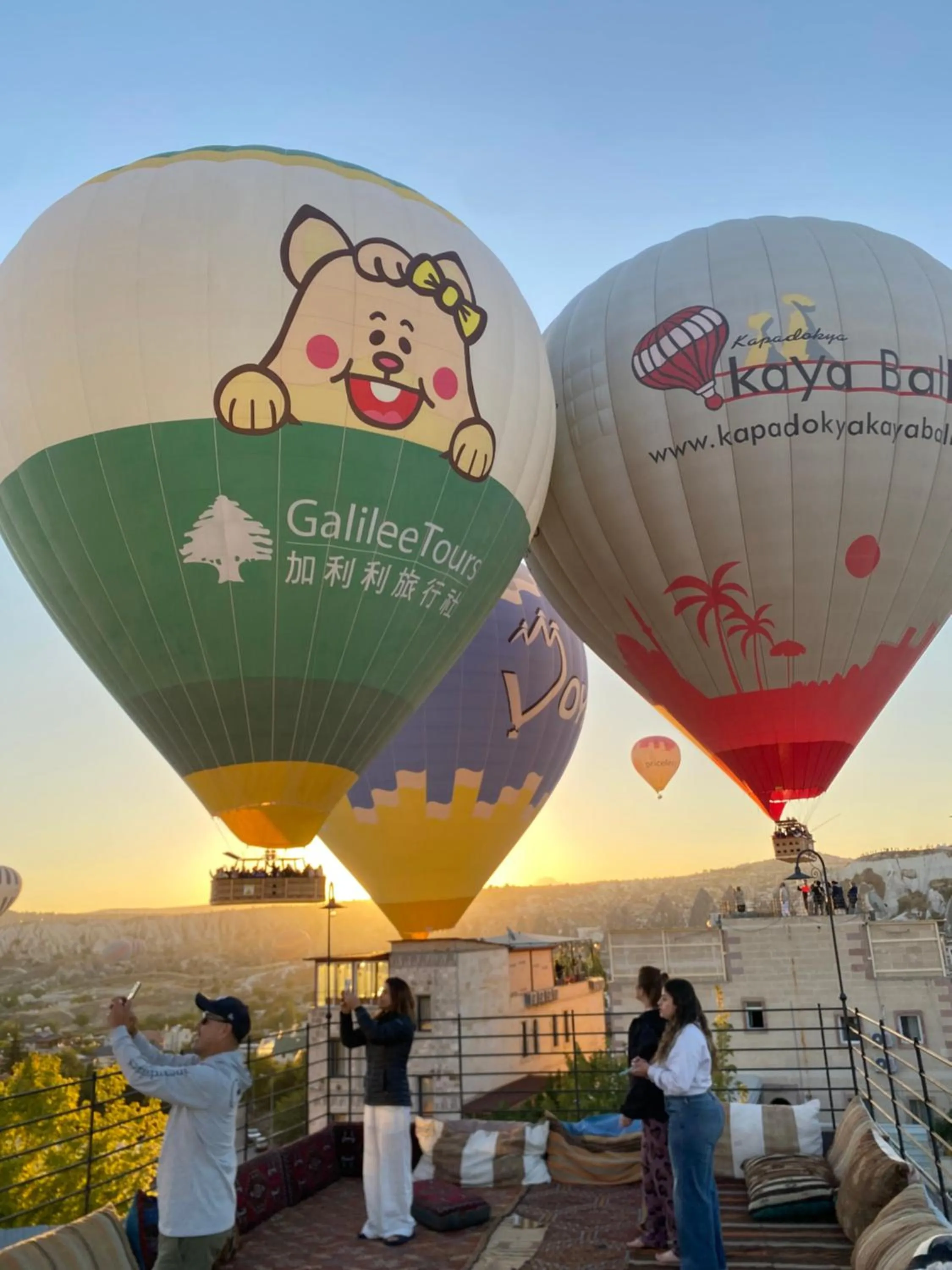Balcony/Terrace in Gala Cave Cappadocia