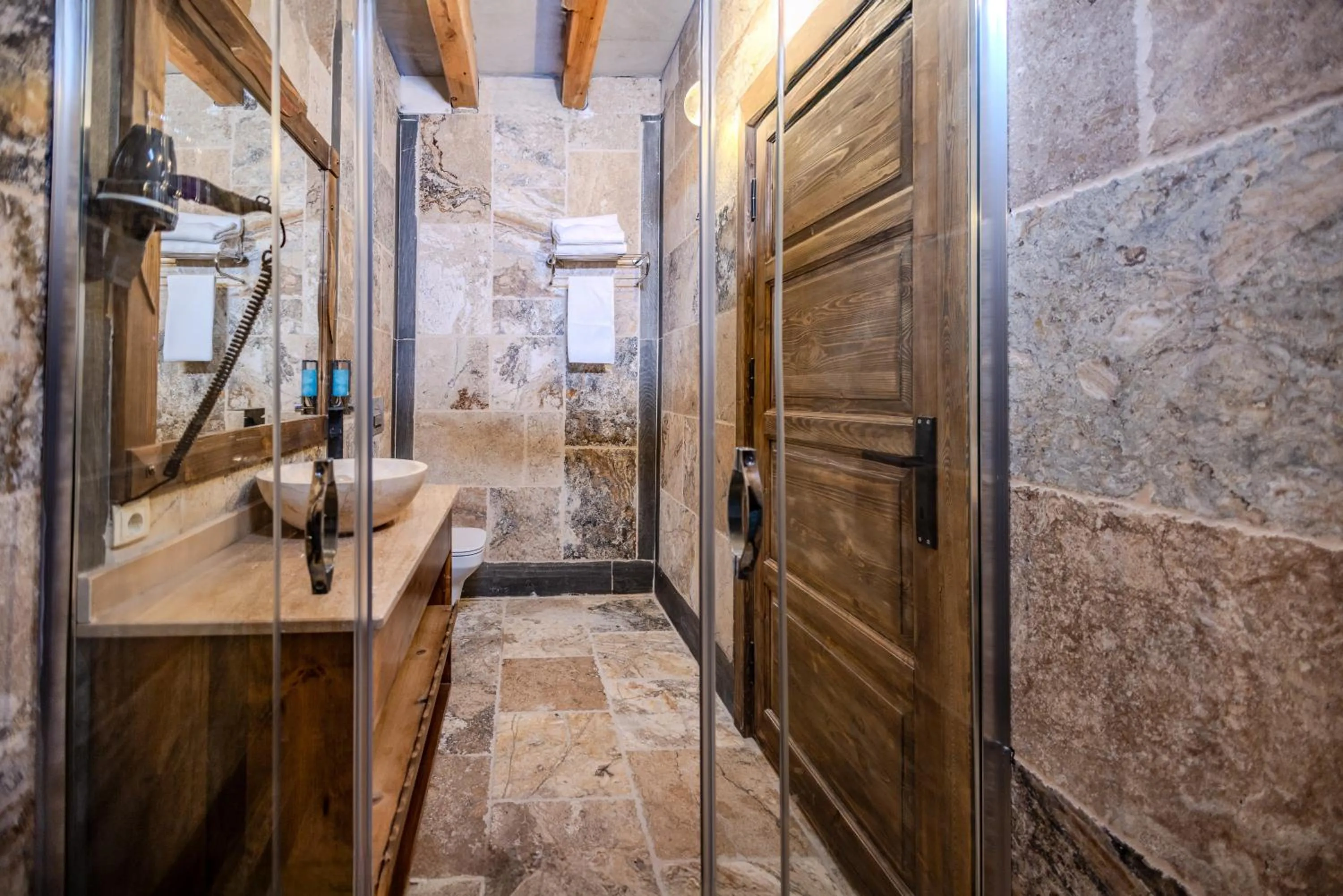 Shower in Gala Cave Cappadocia