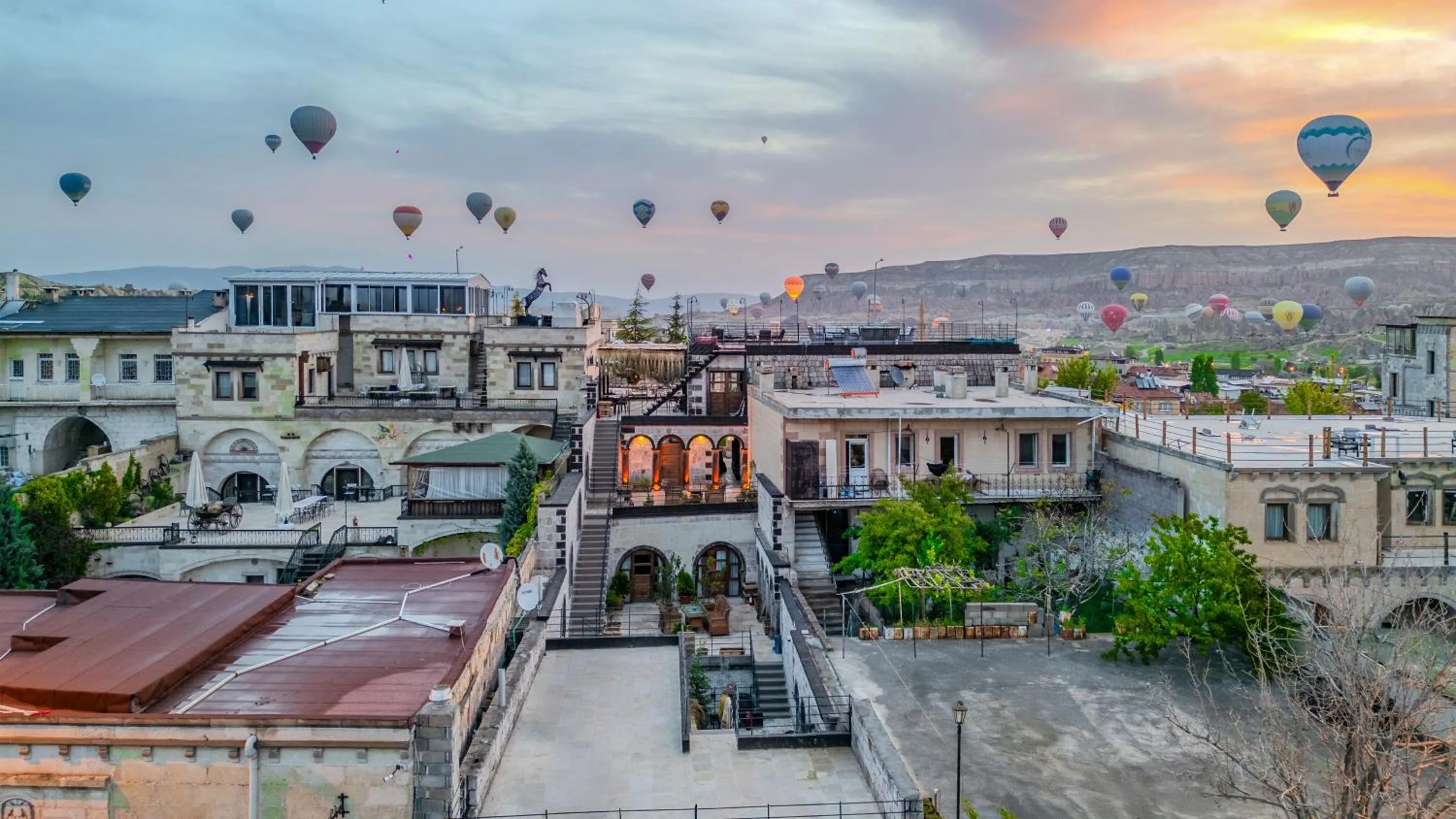 City view in Gala Cave Cappadocia