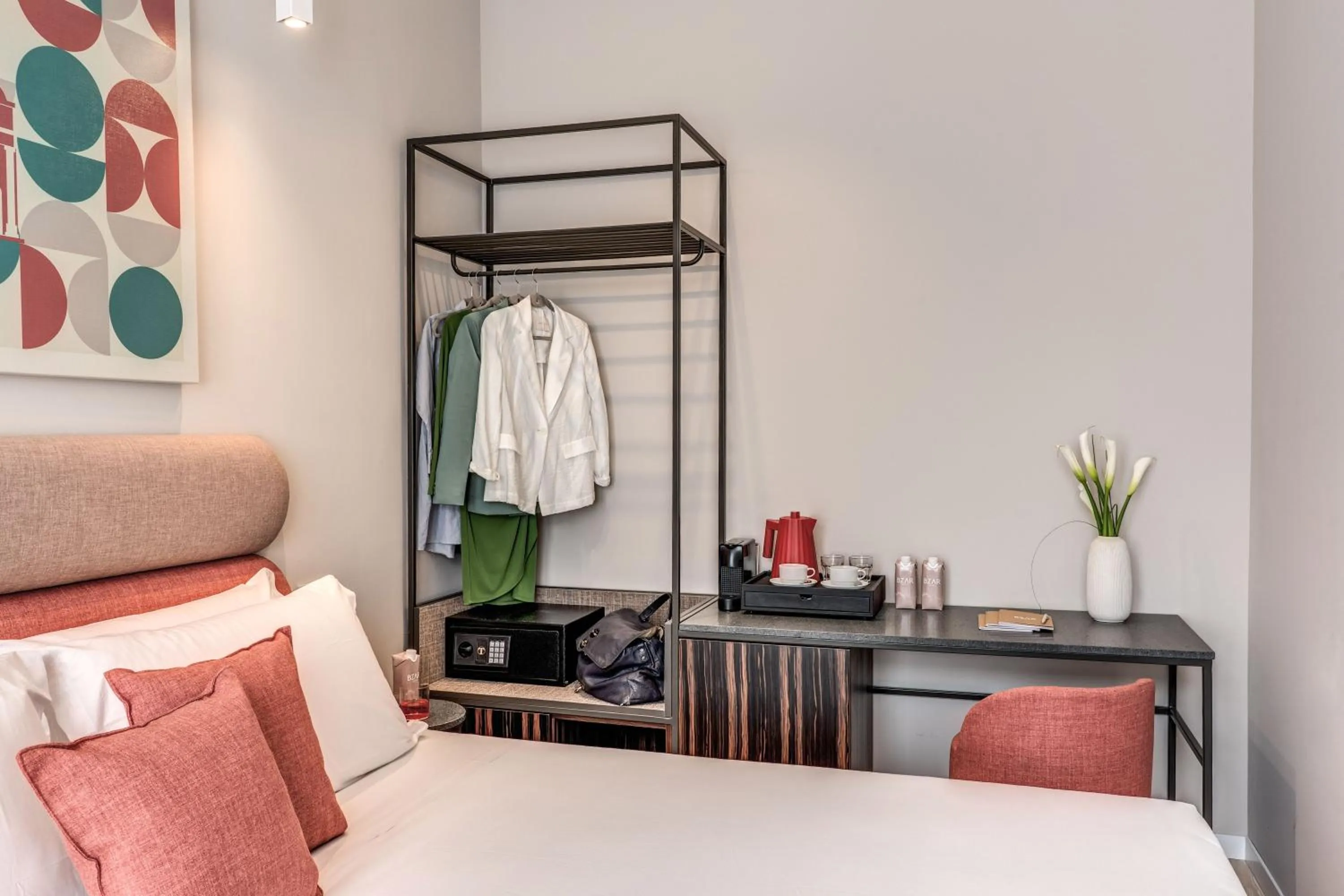 Bedroom, Bed in Parioli Cube Hotel