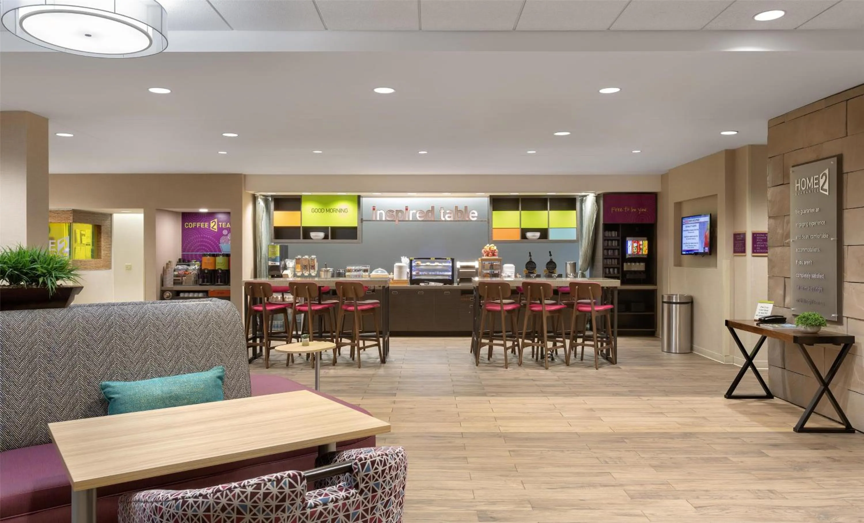 Breakfast in Home2 Suites by Hilton Greenville Airport