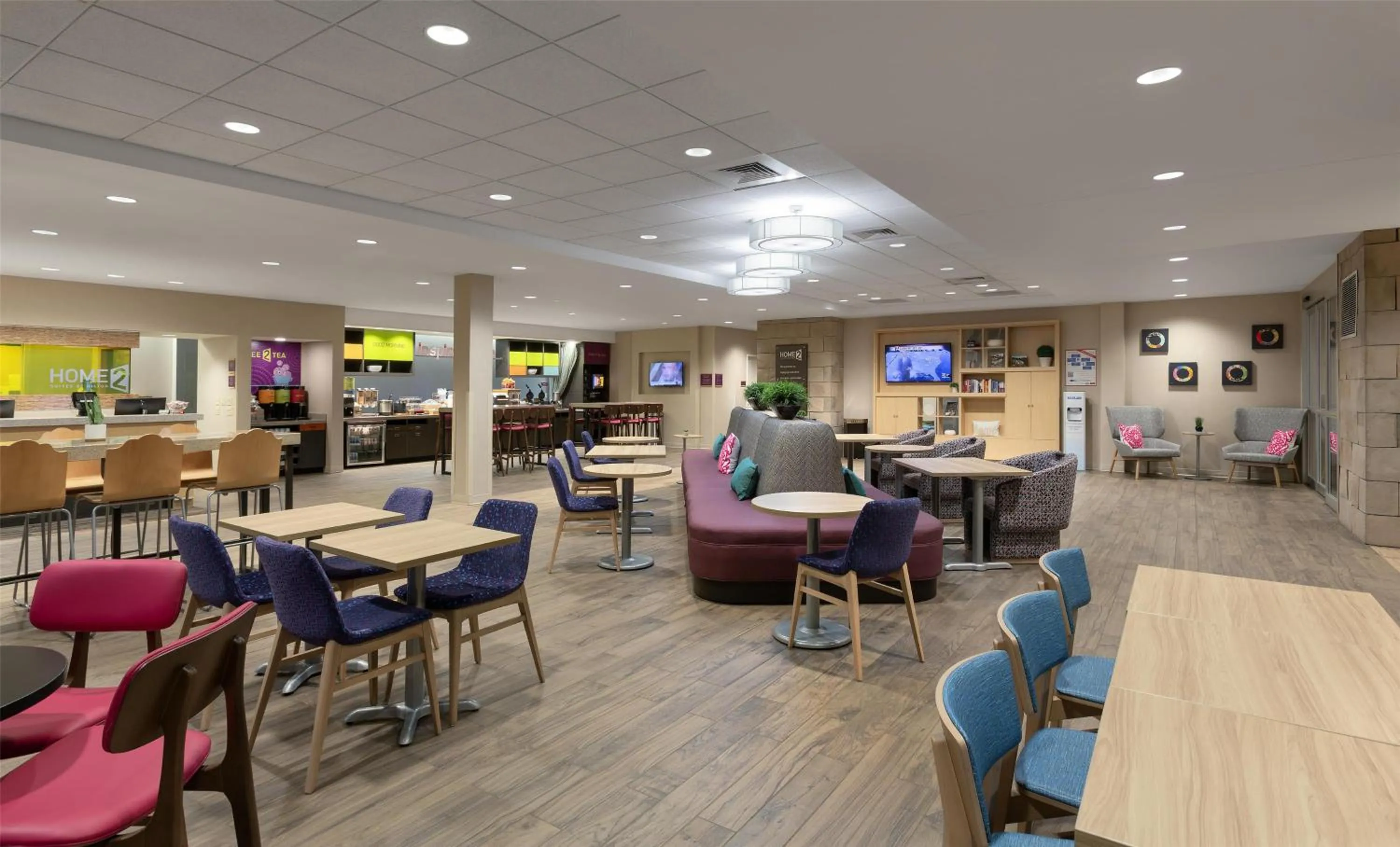 Lobby or reception in Home2 Suites by Hilton Greenville Airport