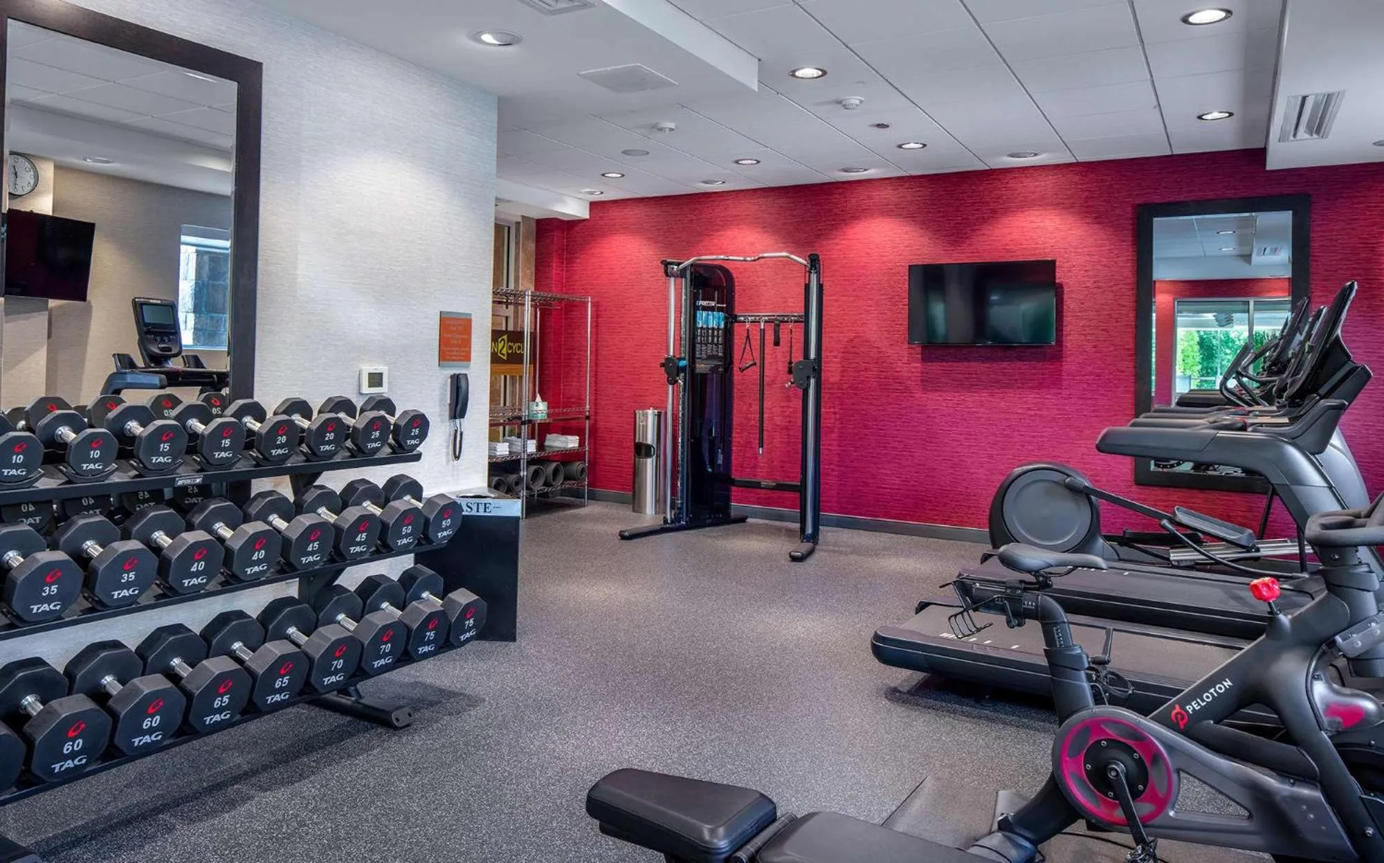 Fitness centre/facilities in Home2 Suites by Hilton Little Rock West