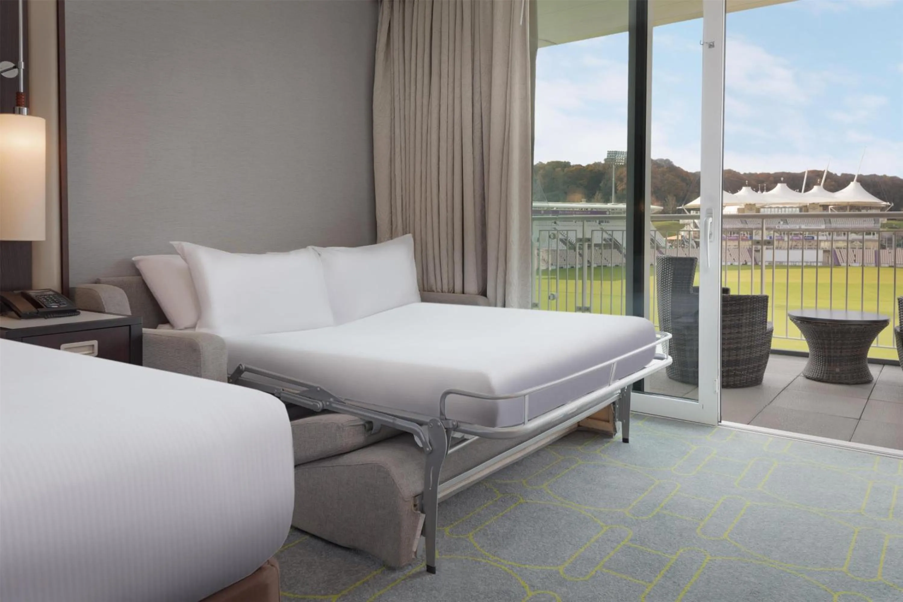 Bed in Hilton Southampton - Utilita Bowl