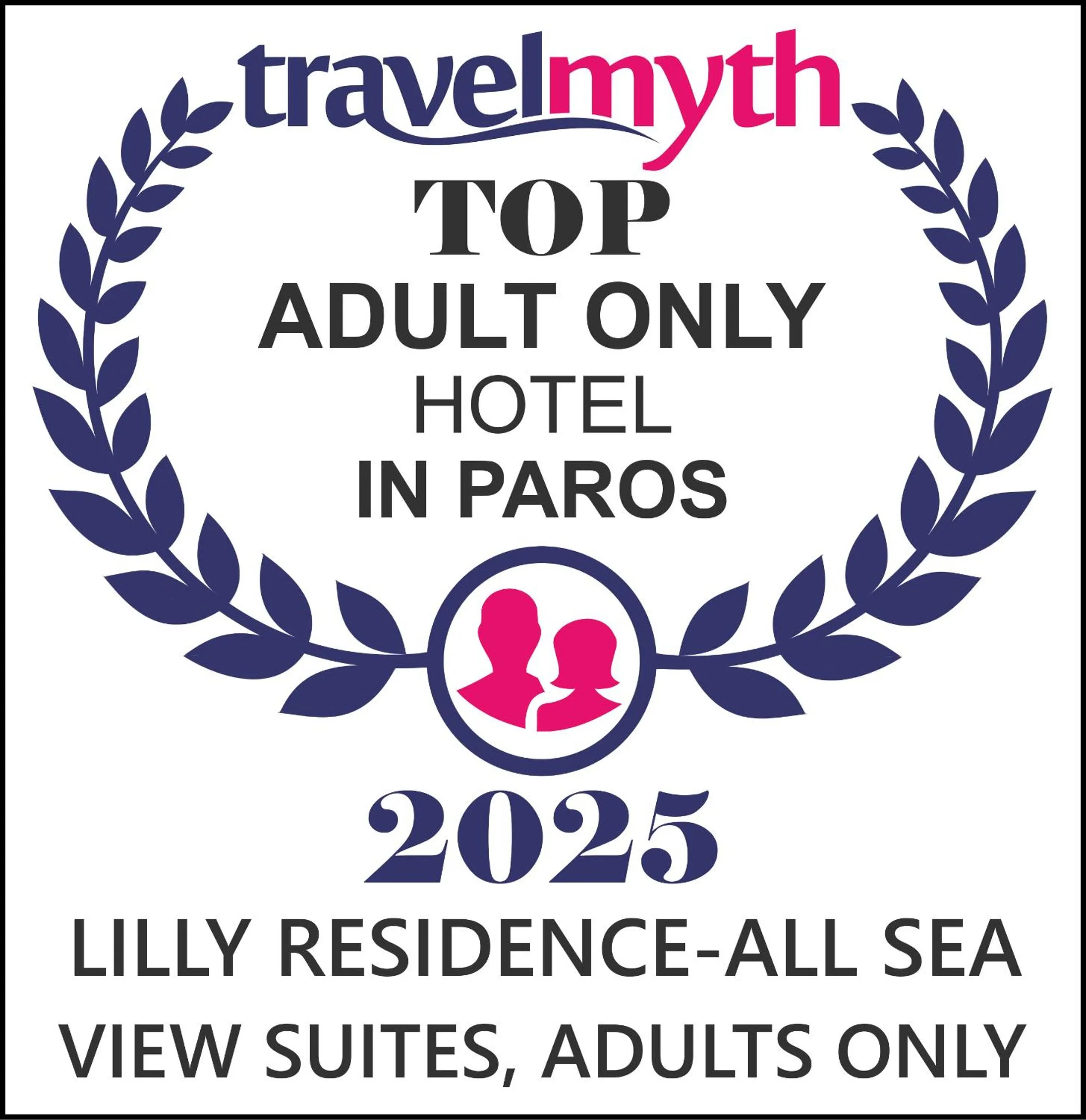 Certificate/Award in Lilly Residence-All Sea View Suites, Adults Only
