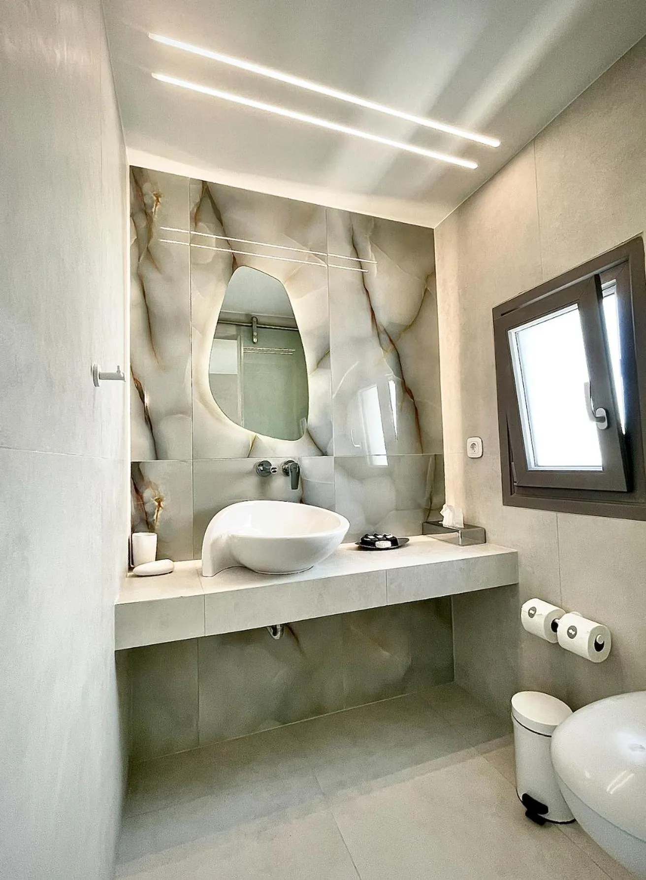 Toilet in Lilly Residence-All Sea View Suites, Adults Only