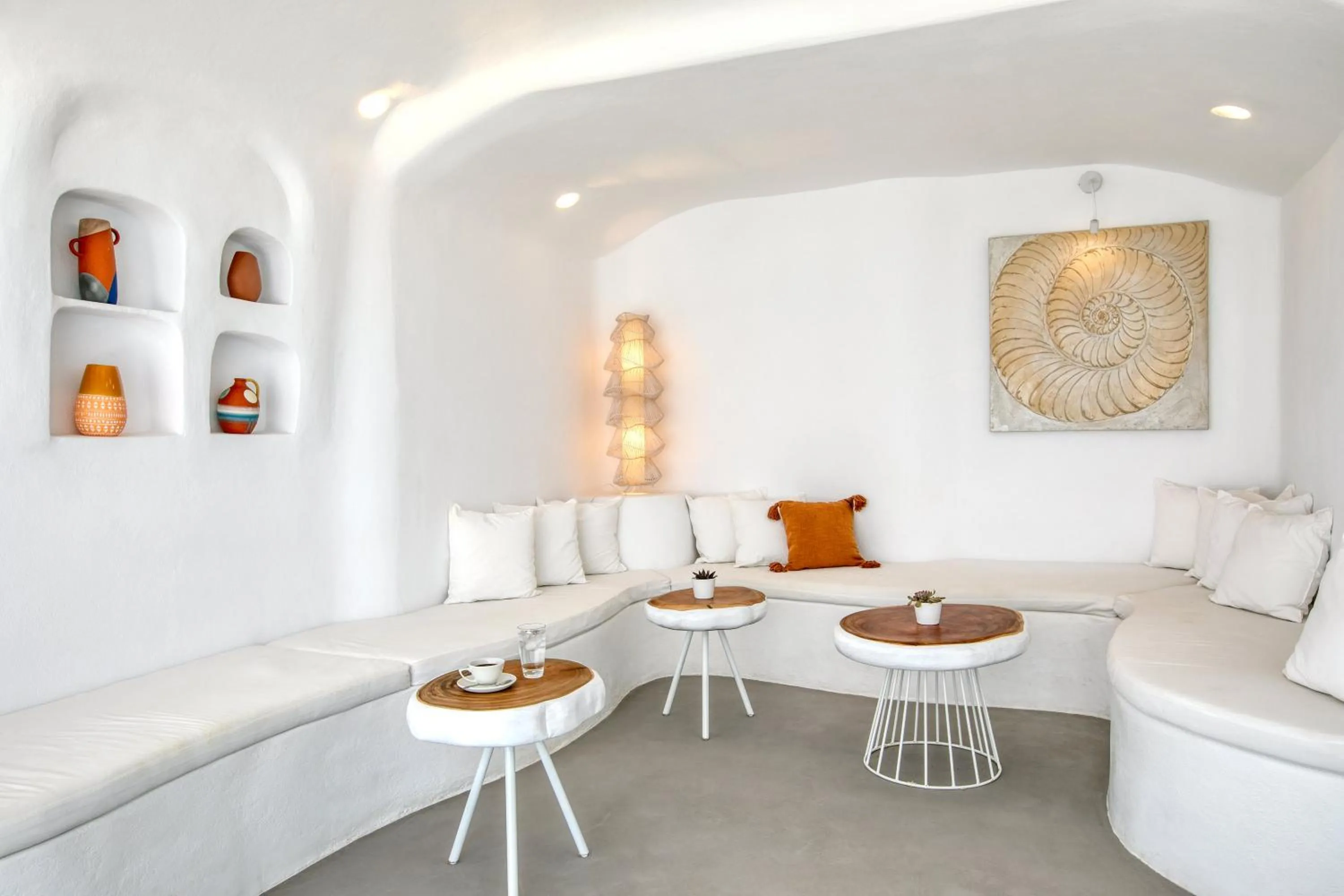 Living room in Lilly Residence-All Sea View Suites, Adults Only