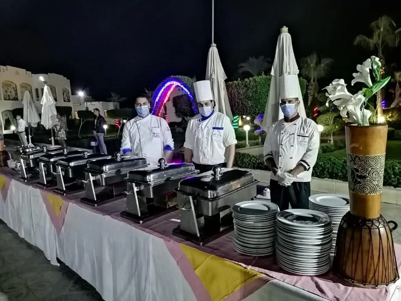 Food and drinks in Happy Life Village Dahab