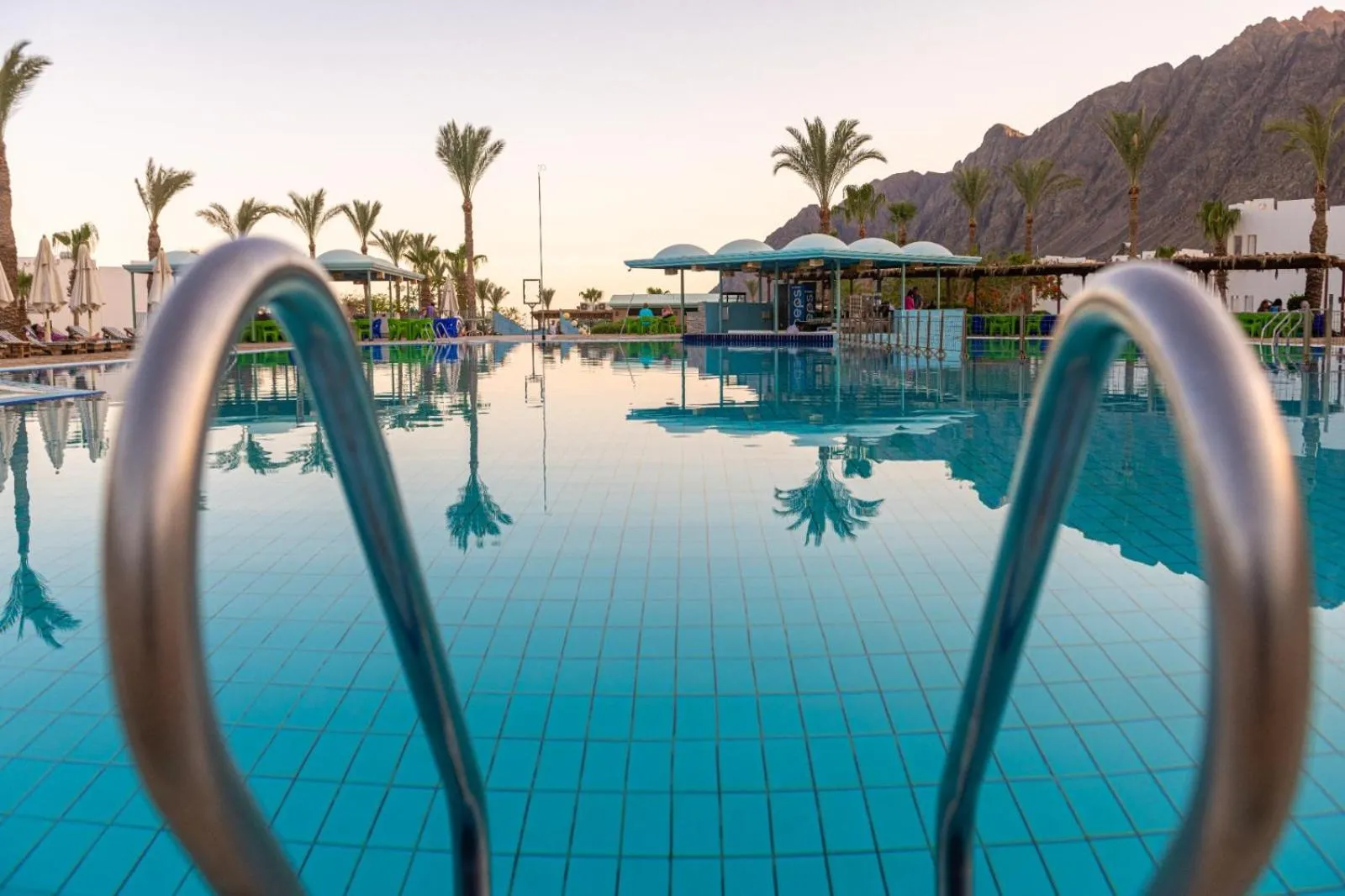 Pool view in Happy Life Village Dahab