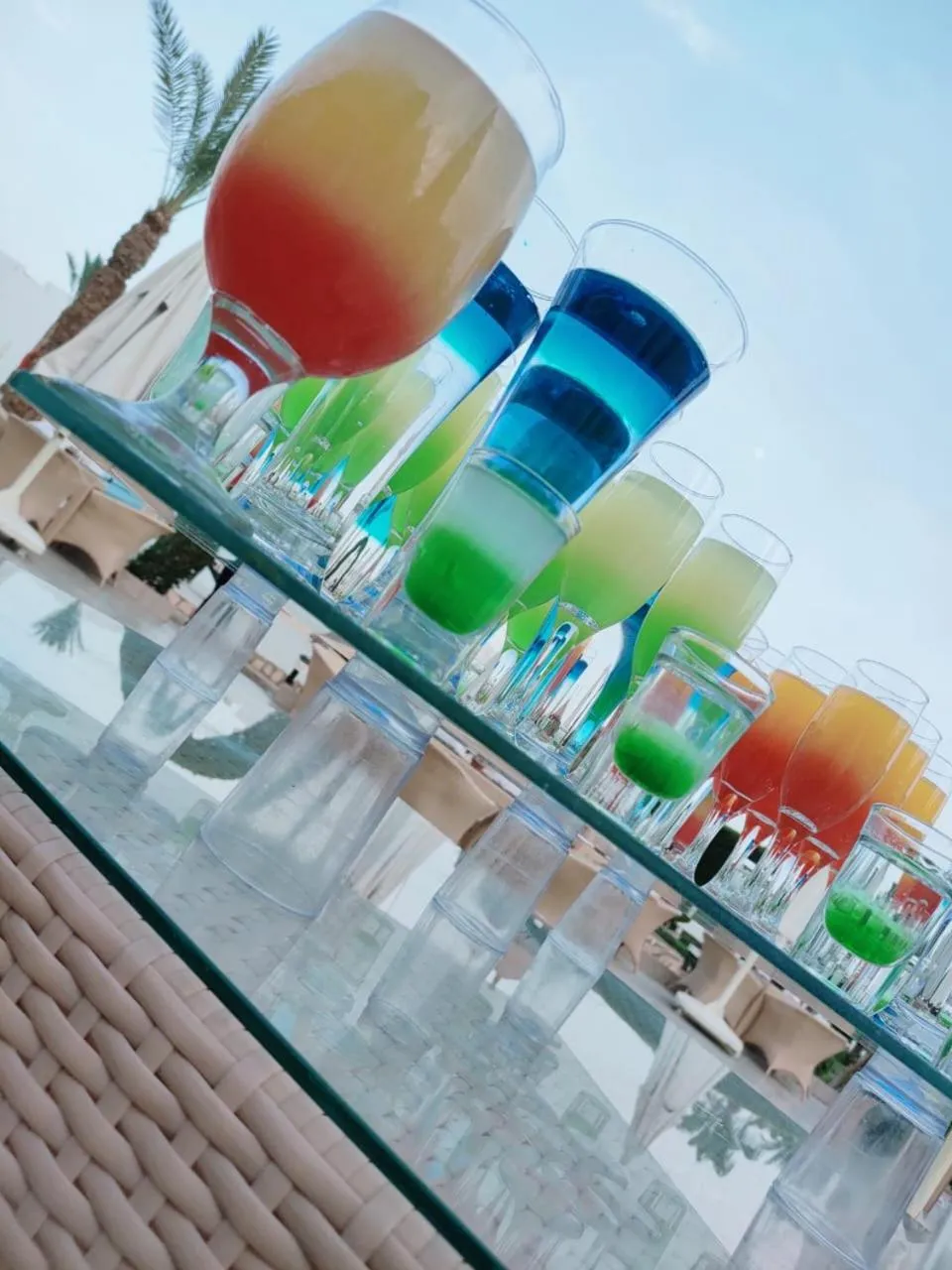 Food and drinks in Happy Life Village Dahab