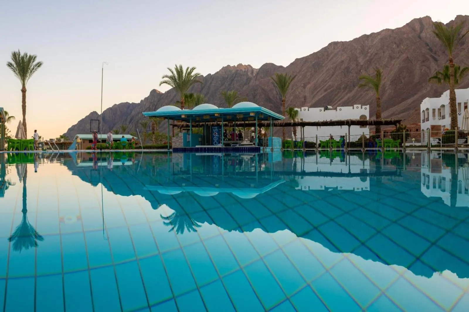 Swimming pool in Happy Life Village Dahab