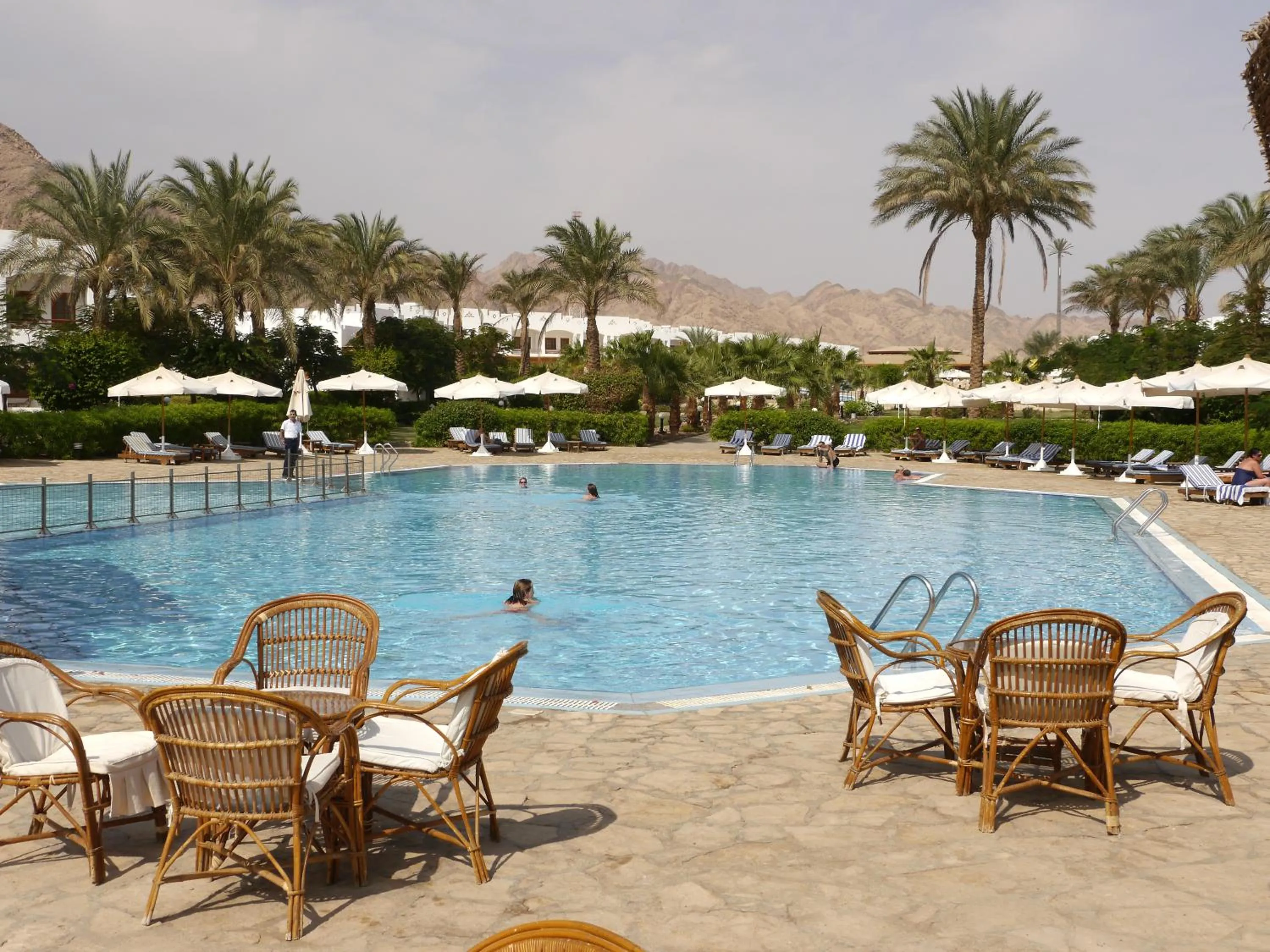 Swimming pool in Happy Life Village Dahab