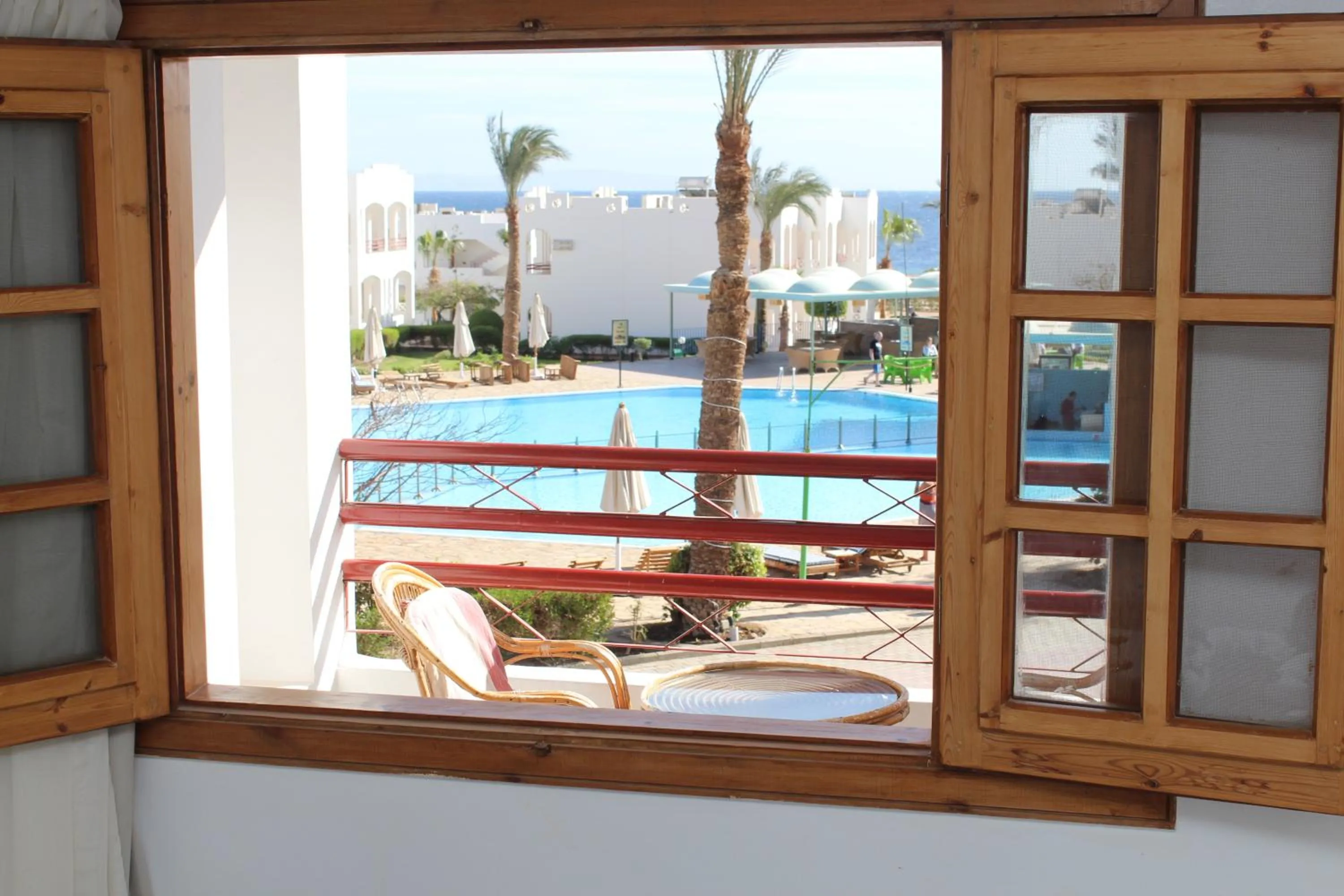 Balcony/Terrace in Happy Life Village Dahab