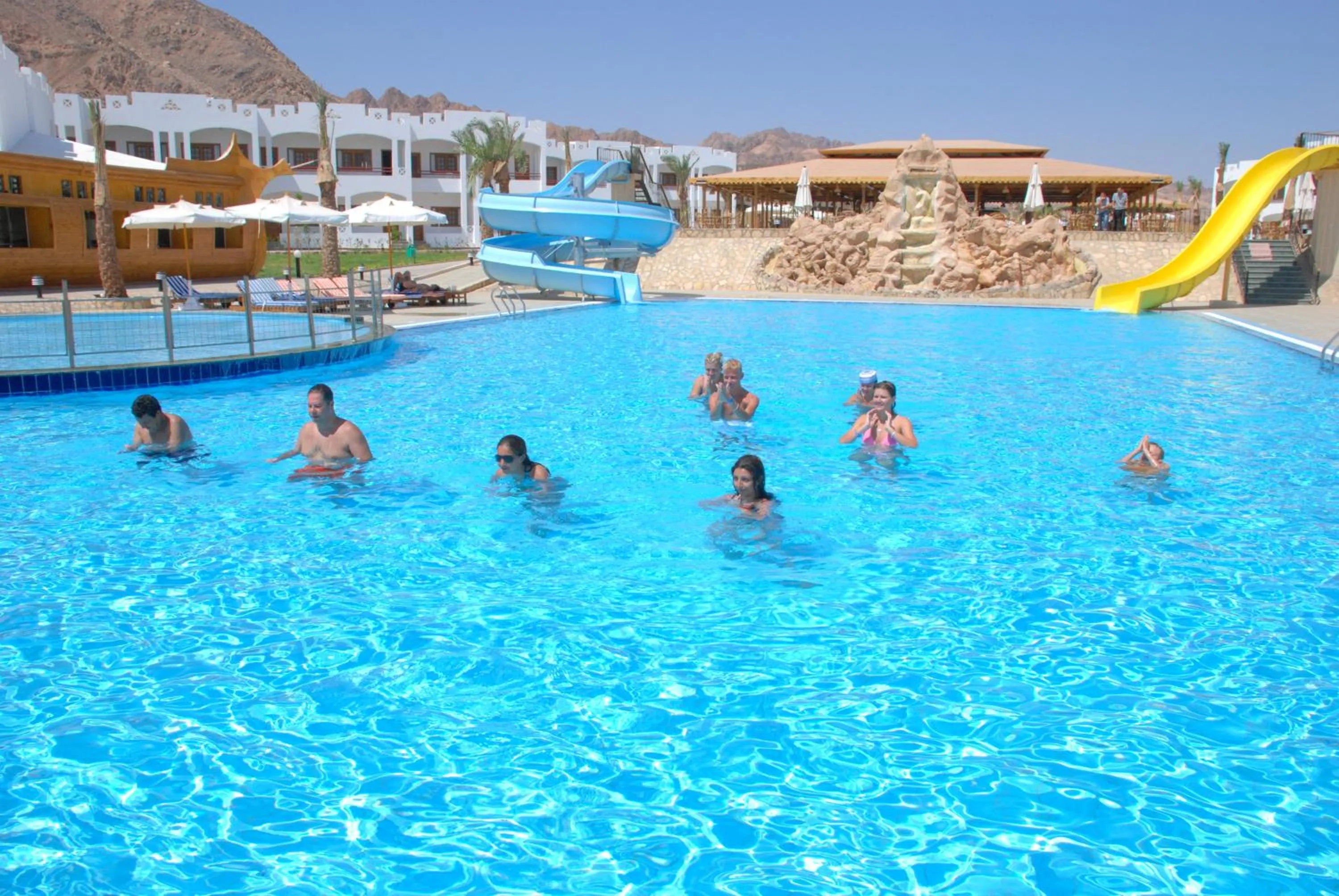 Aqua park in Happy Life Village Dahab