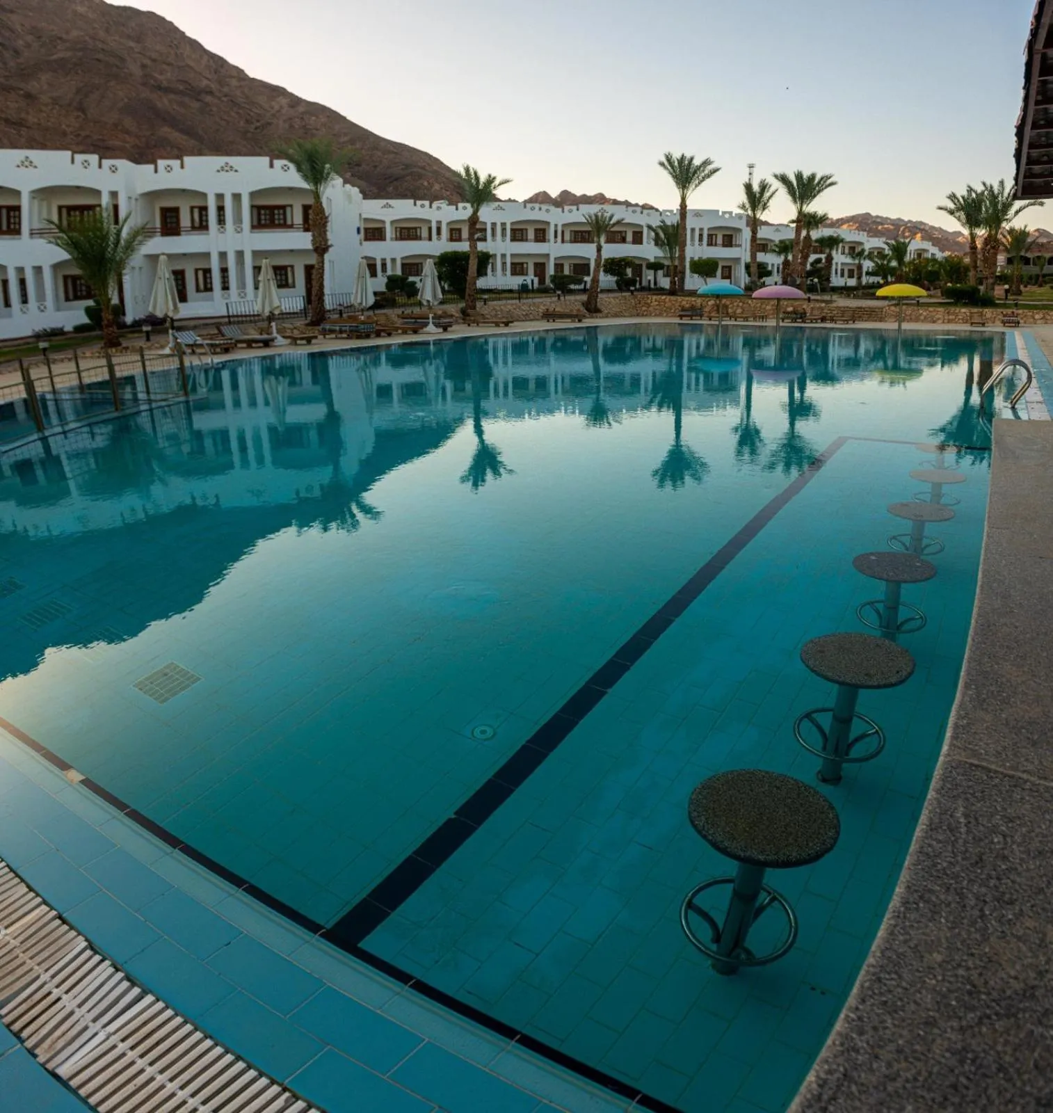 Swimming pool in Happy Life Village Dahab