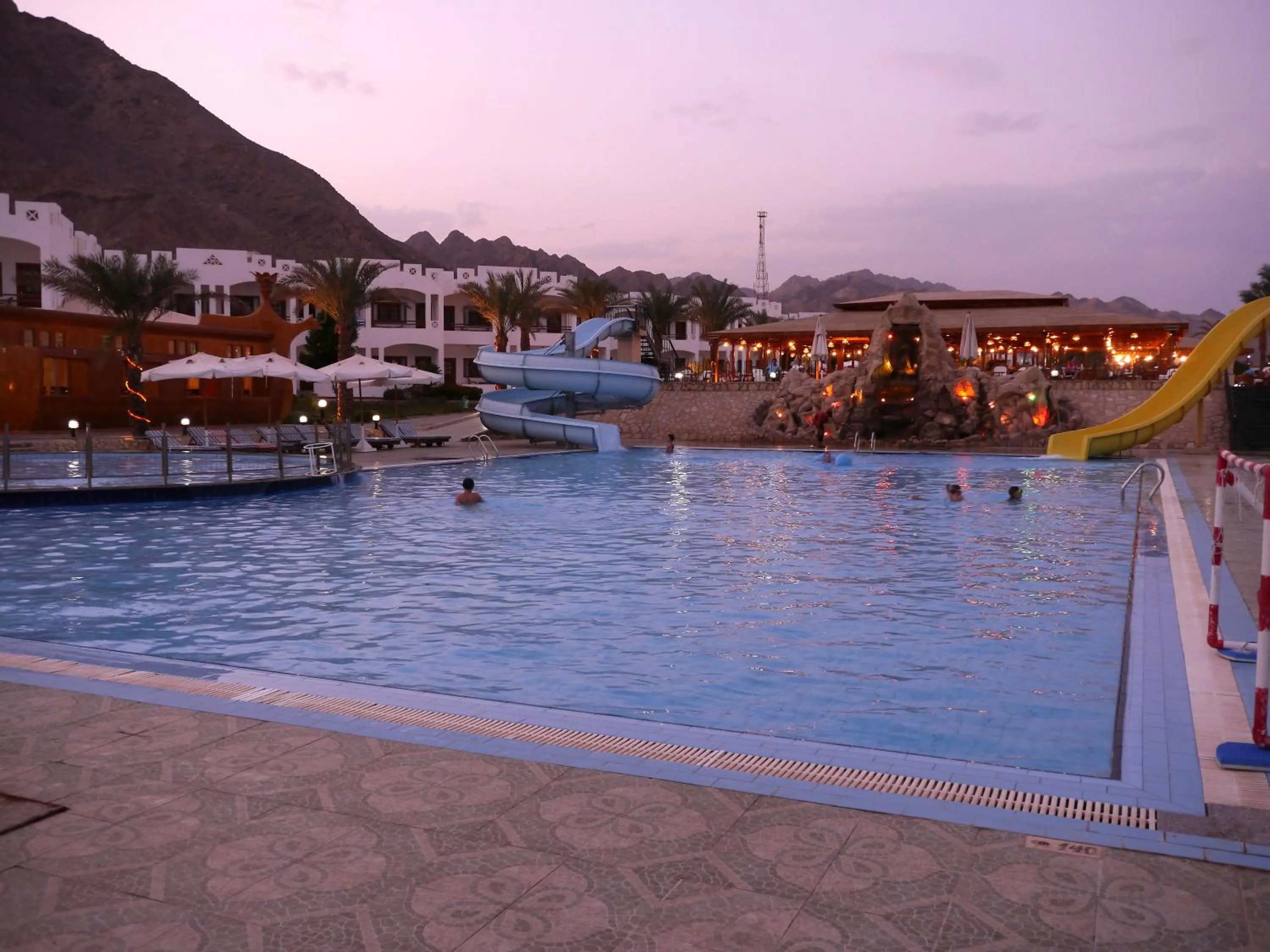 Swimming pool in Happy Life Village Dahab
