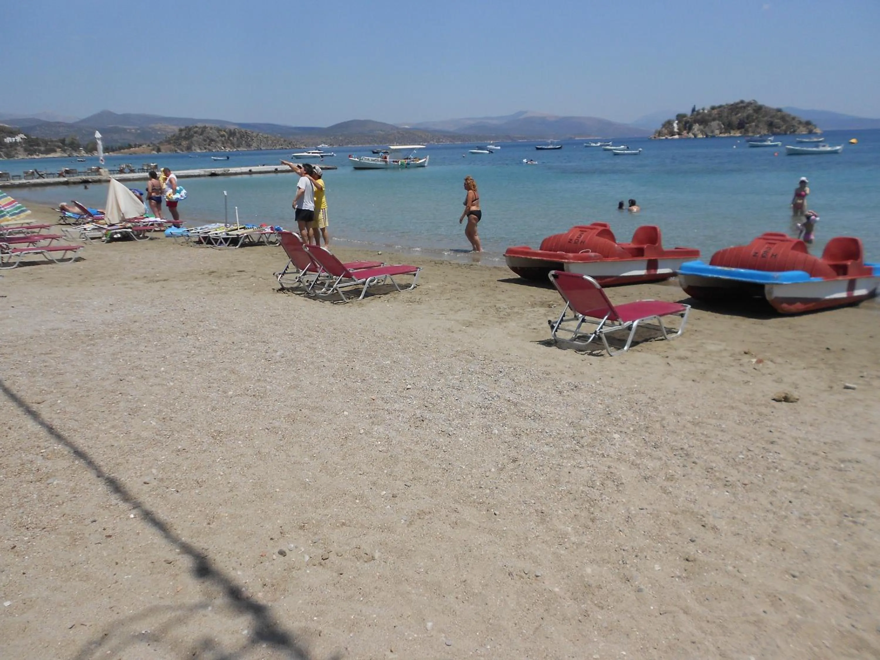 Beach in Frini Hotel