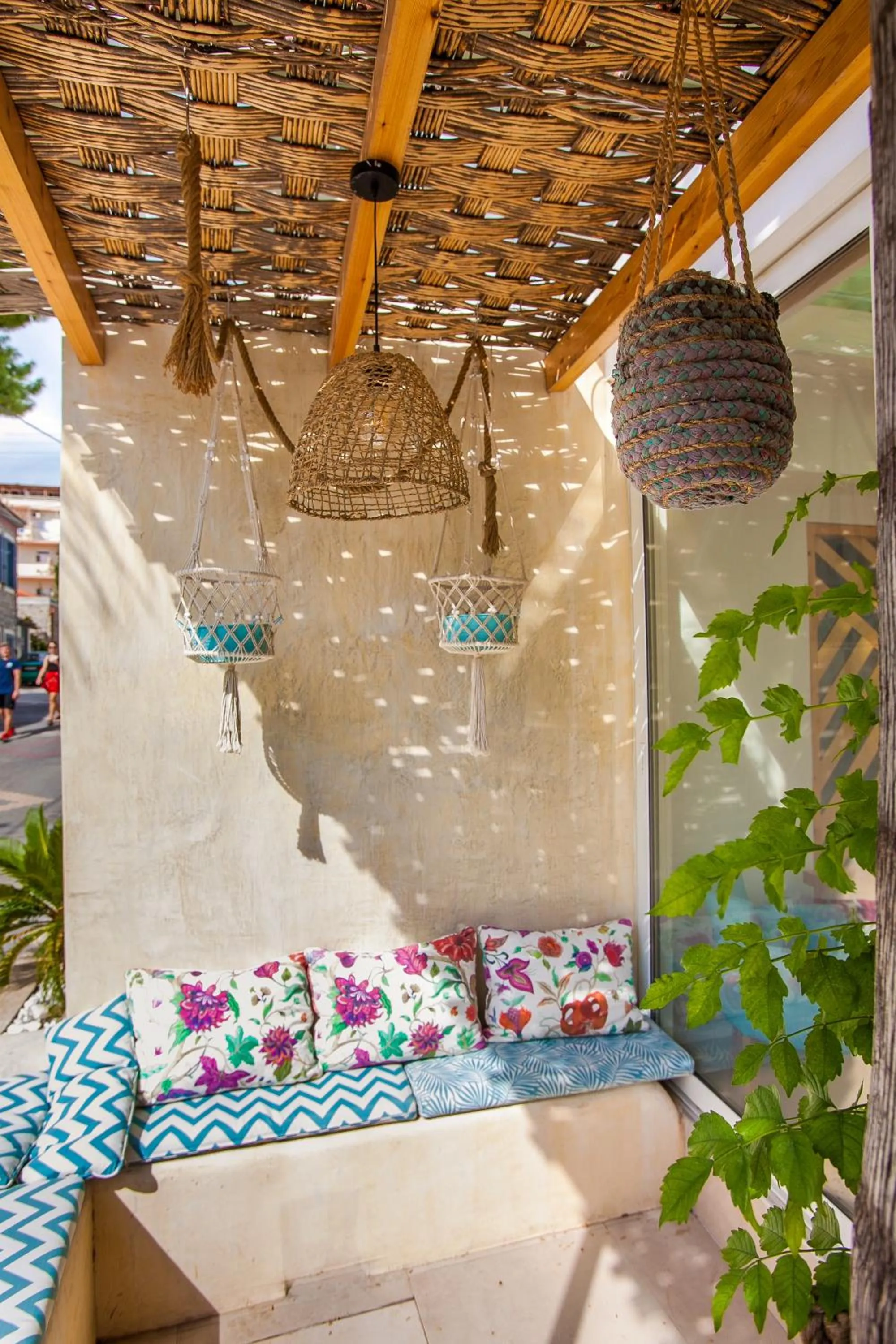 Living room in Frini Hotel