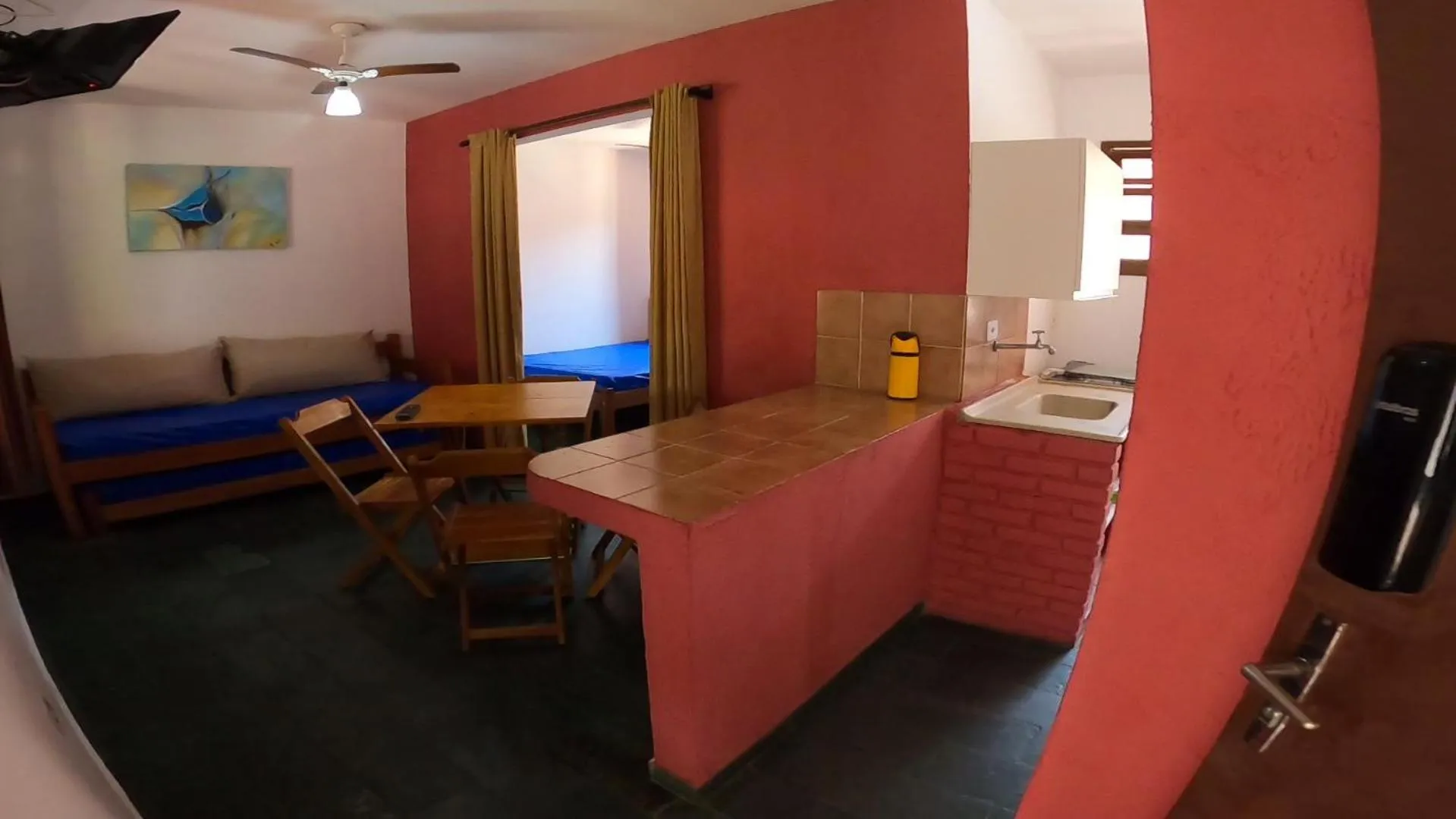 Kitchen or kitchenette in Residencial Chalés Âncora