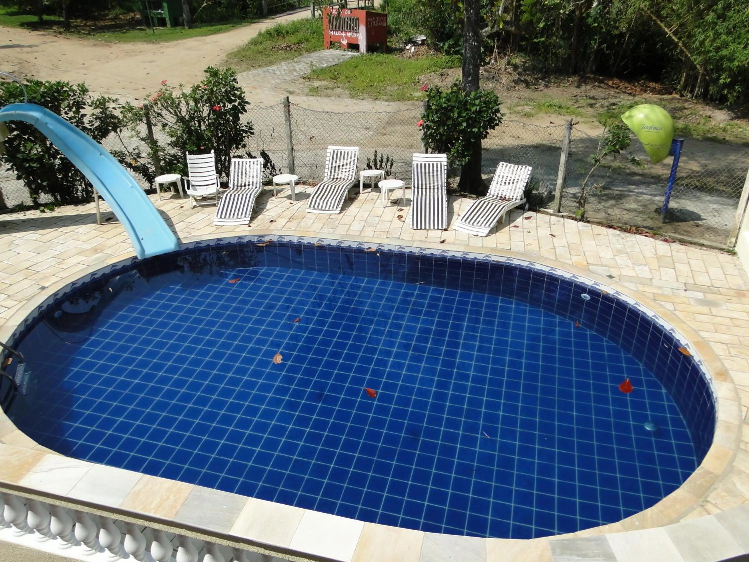 Swimming pool in Residencial Chalés Âncora