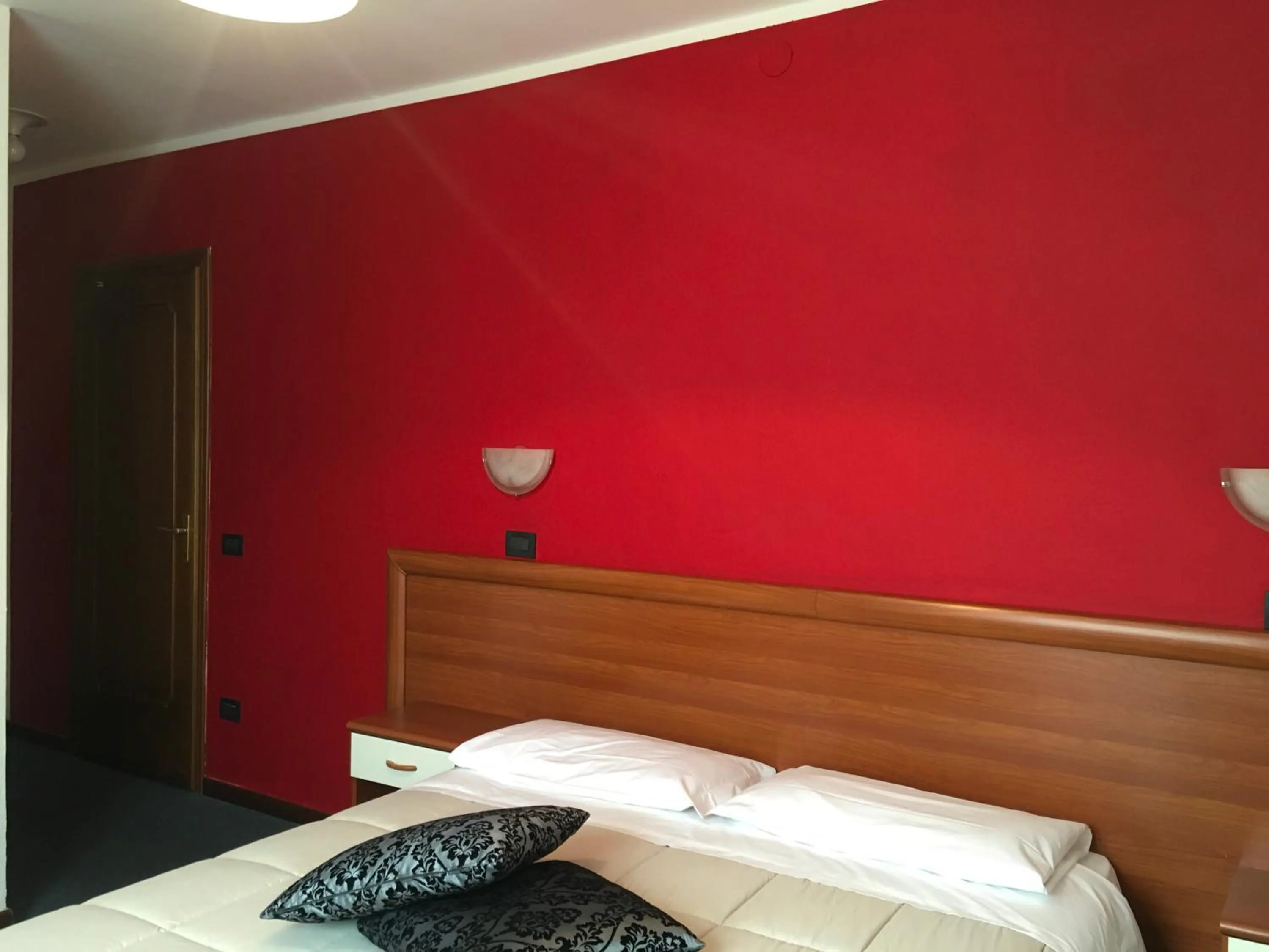 Bed in Hotel Cortina