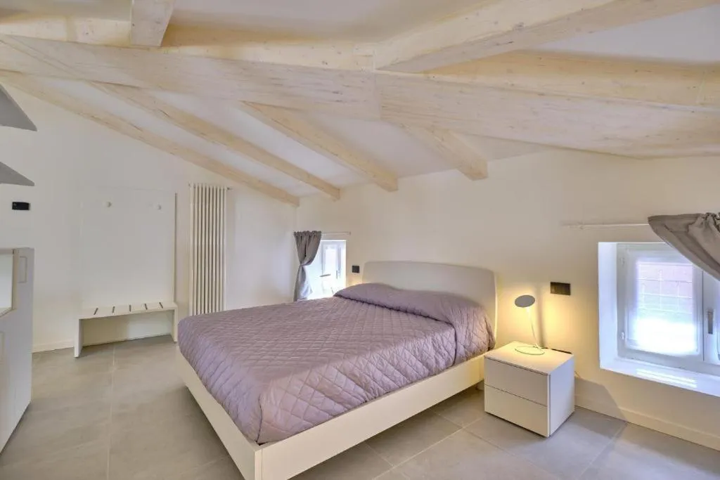 Bed in Hotel Cortina