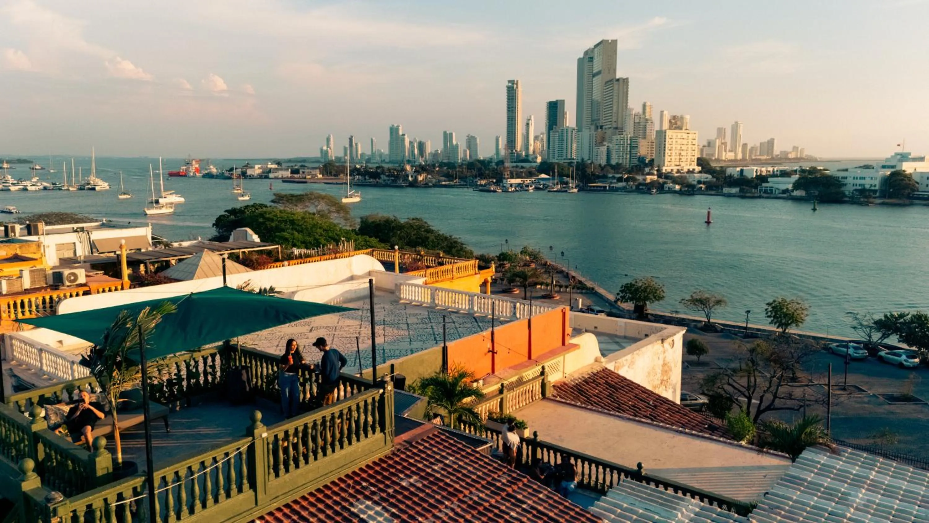 Property building in Viajero Cartagena - Getsemaní Hostel