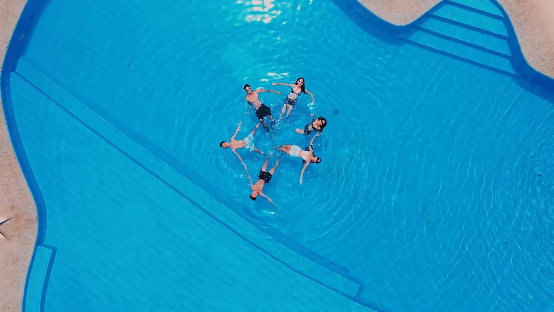 Swimming pool in Paras Beach Resort - Camiguin