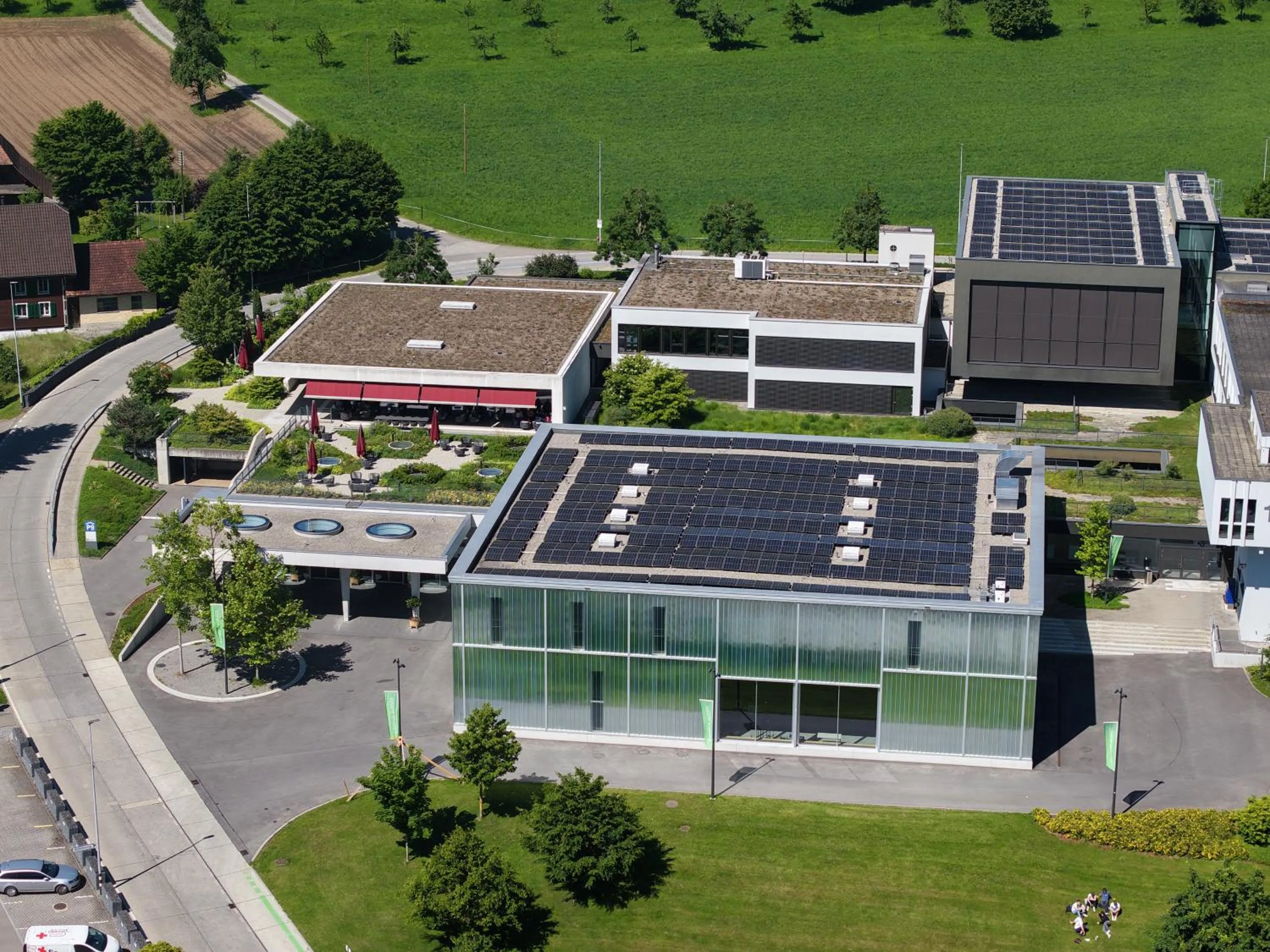 Bird's eye view in Seminarhotel CAMPUS SURSEE