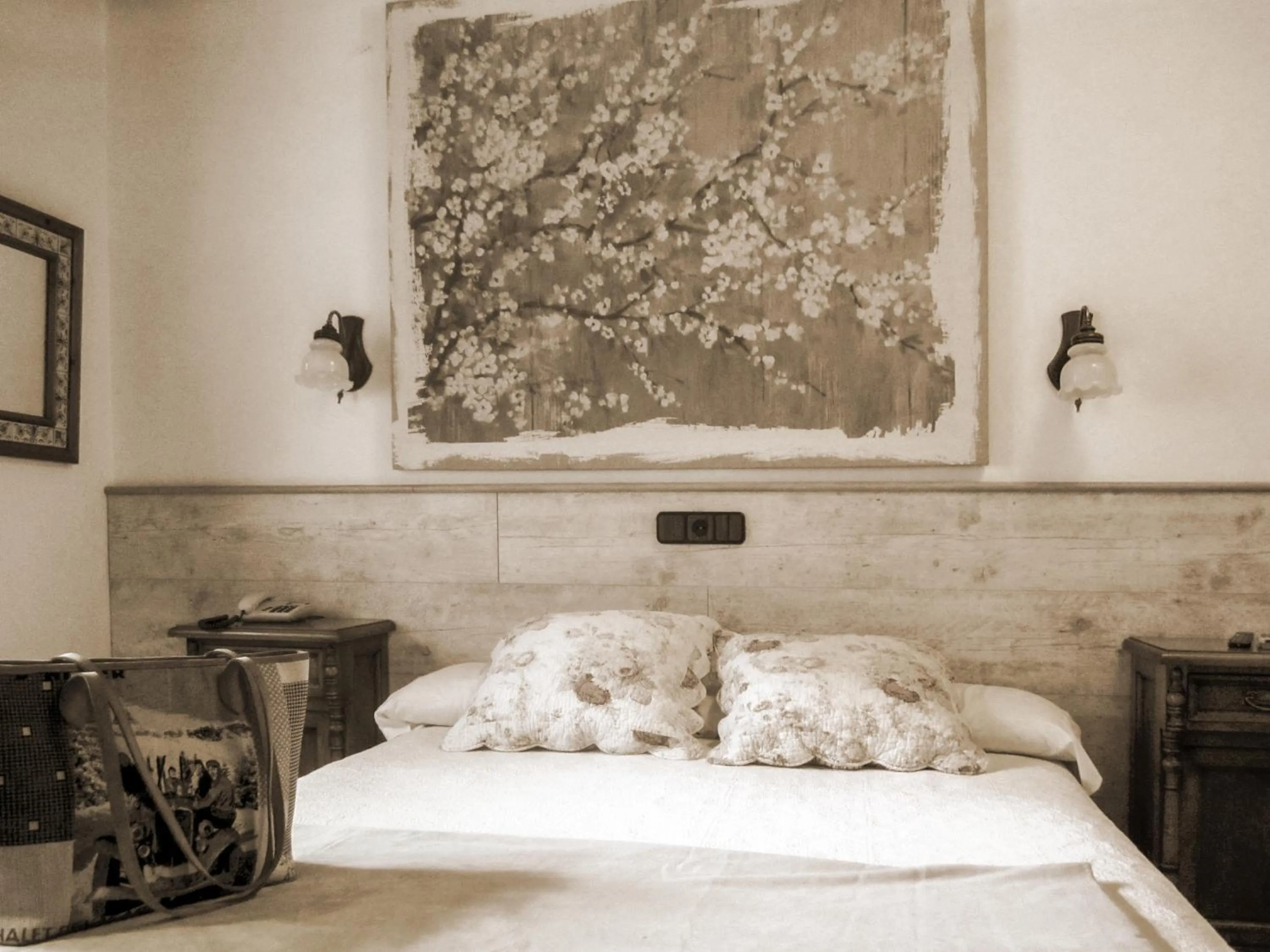 Bedroom, Bed in San Marsial Benasque Apart Hotel