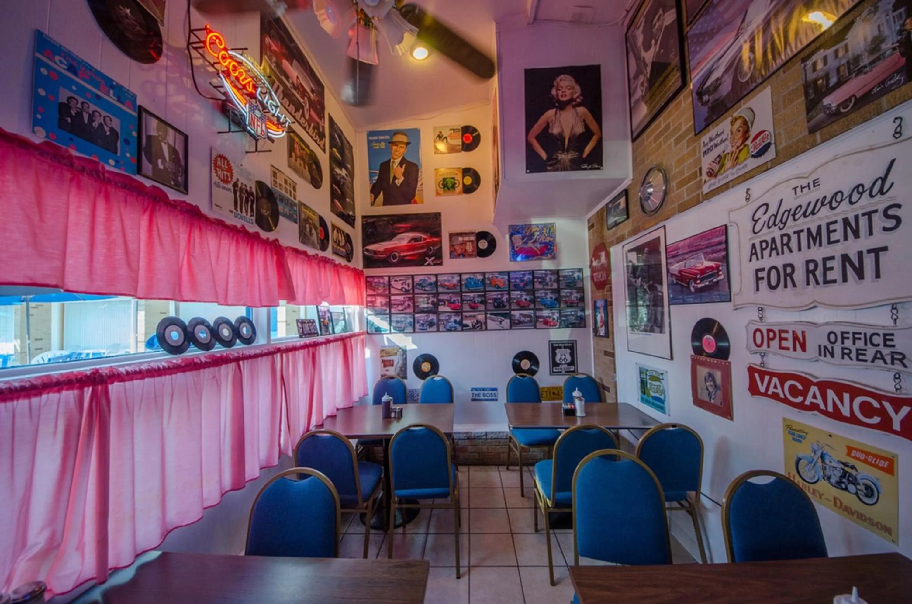 Decorative detail in Tangiers Resort Motel