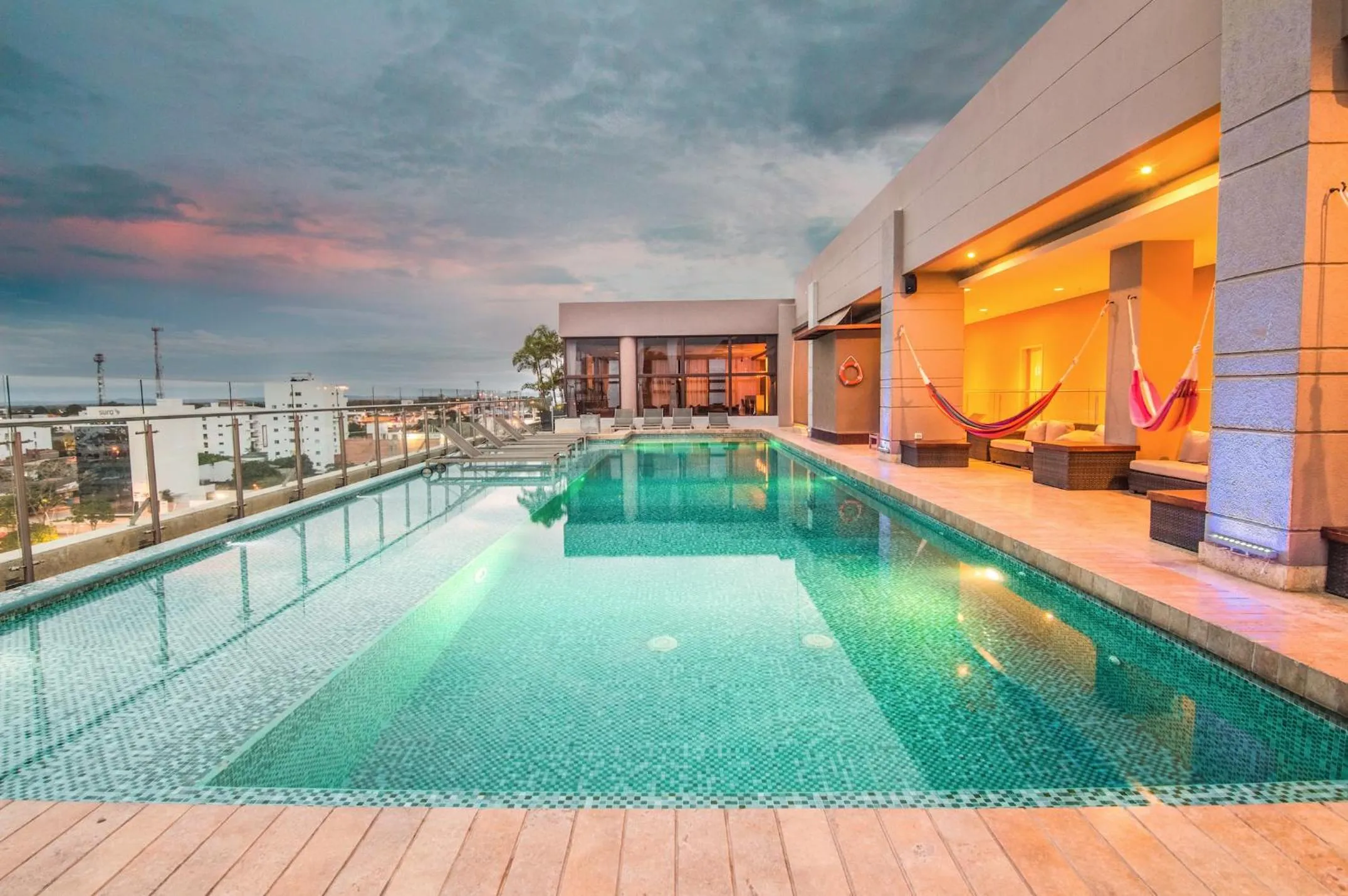 City view in GHL Hotel Monteria