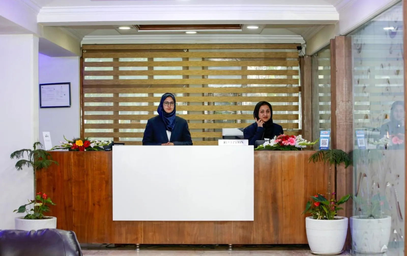 Lobby or reception in Hotel The Residency Srinagar