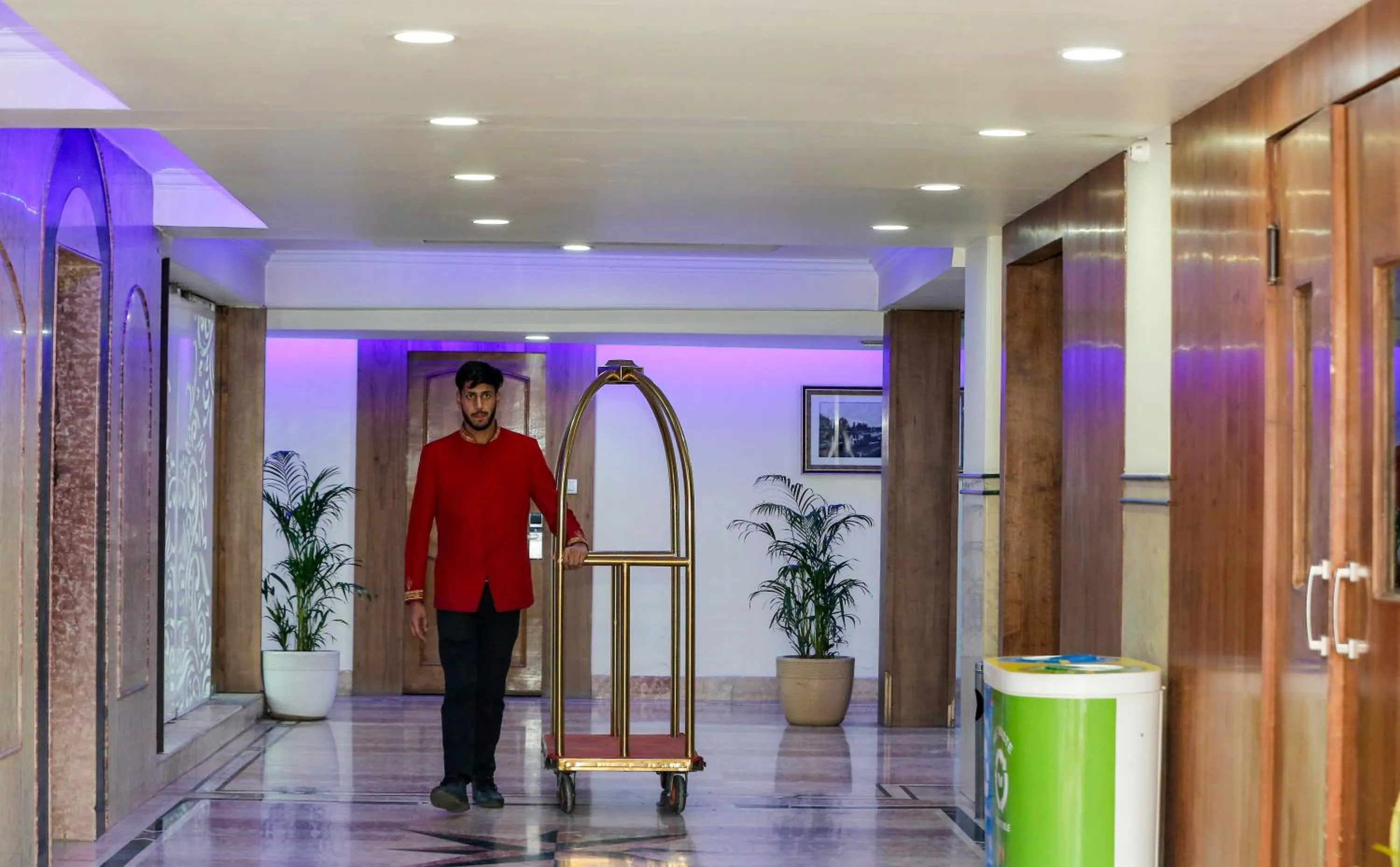 Lobby or reception in Hotel The Residency Srinagar