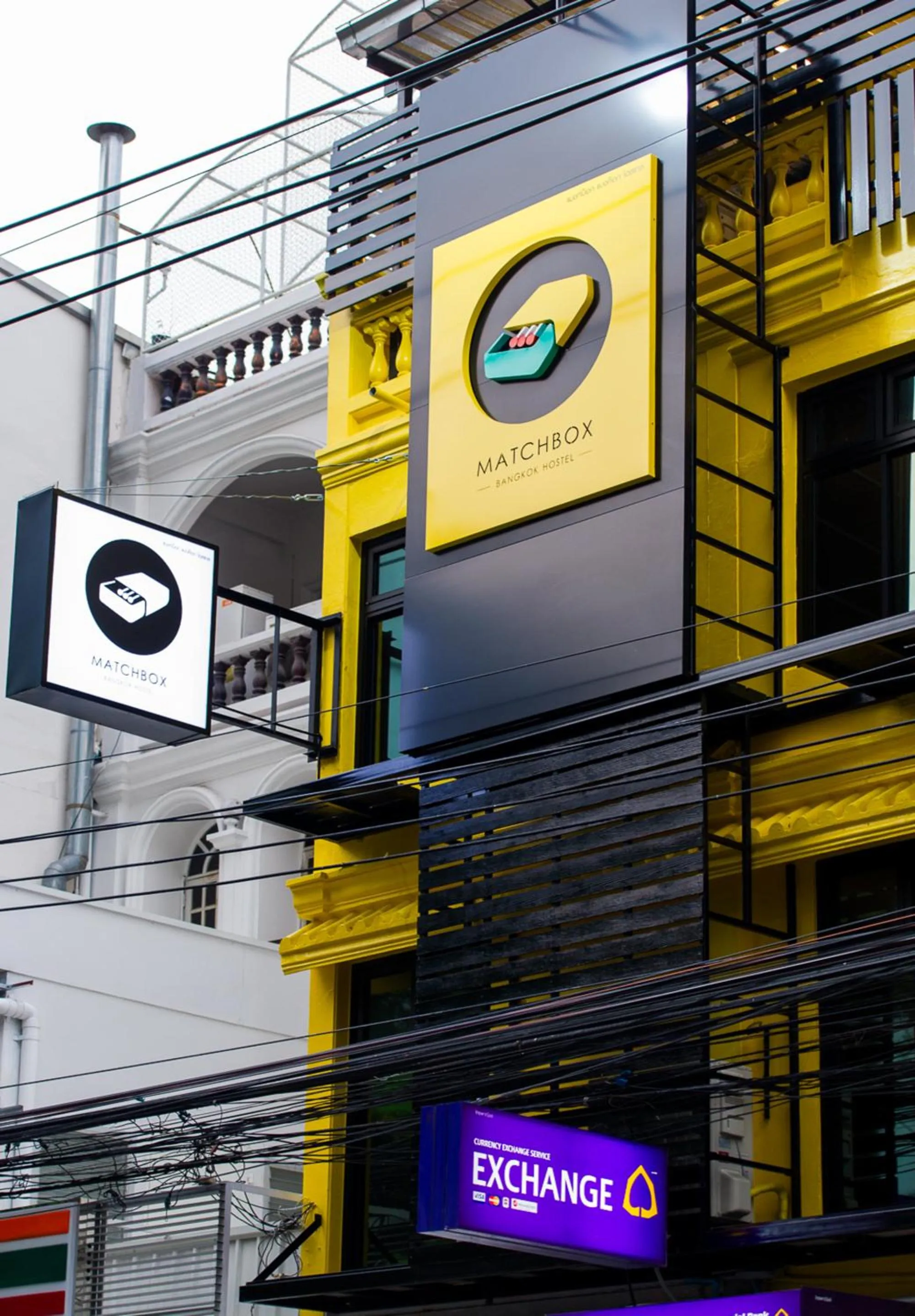 Property logo or sign in Matchbox Bangkok Hostel