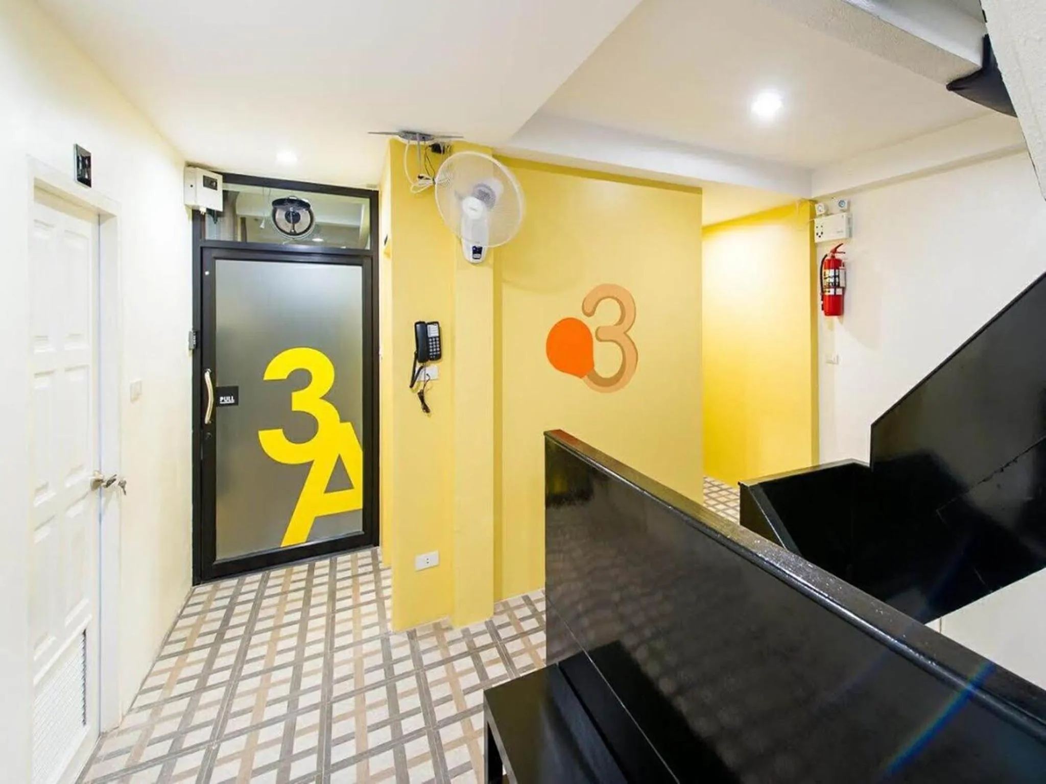 Floor plan in Matchbox Bangkok Hostel