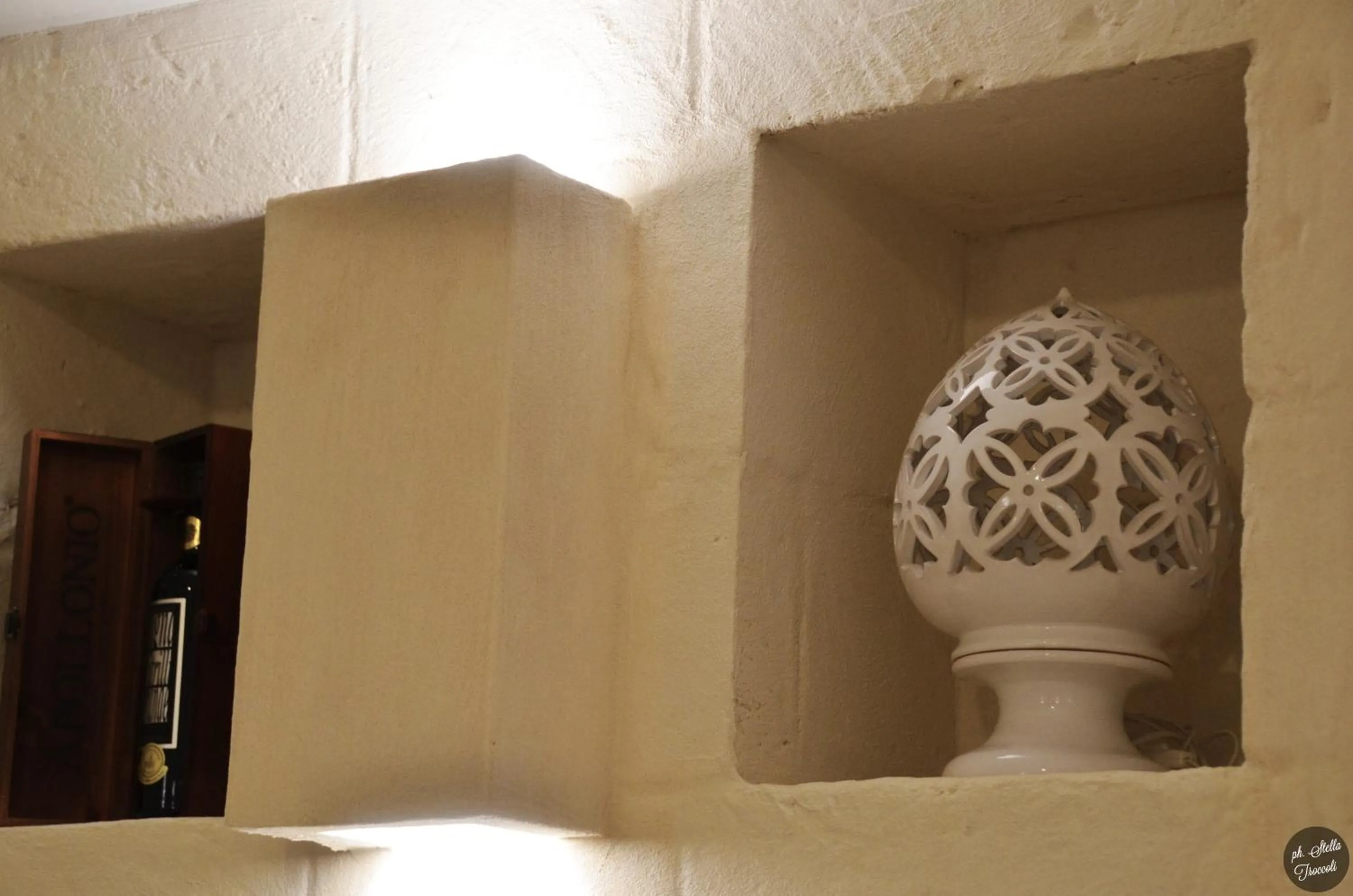 Decorative detail in Masseria Fulcignano