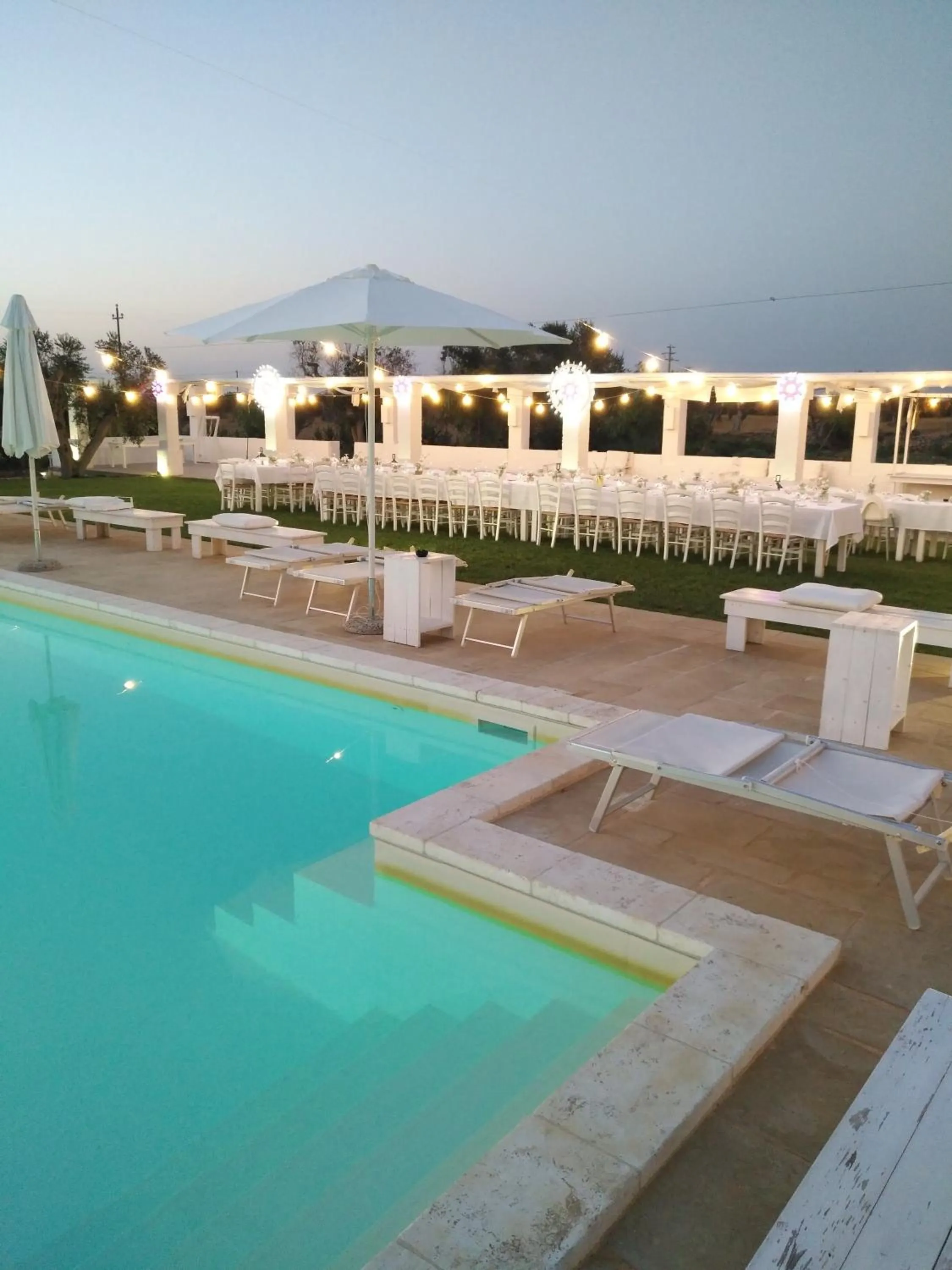 Swimming pool in Masseria Fulcignano