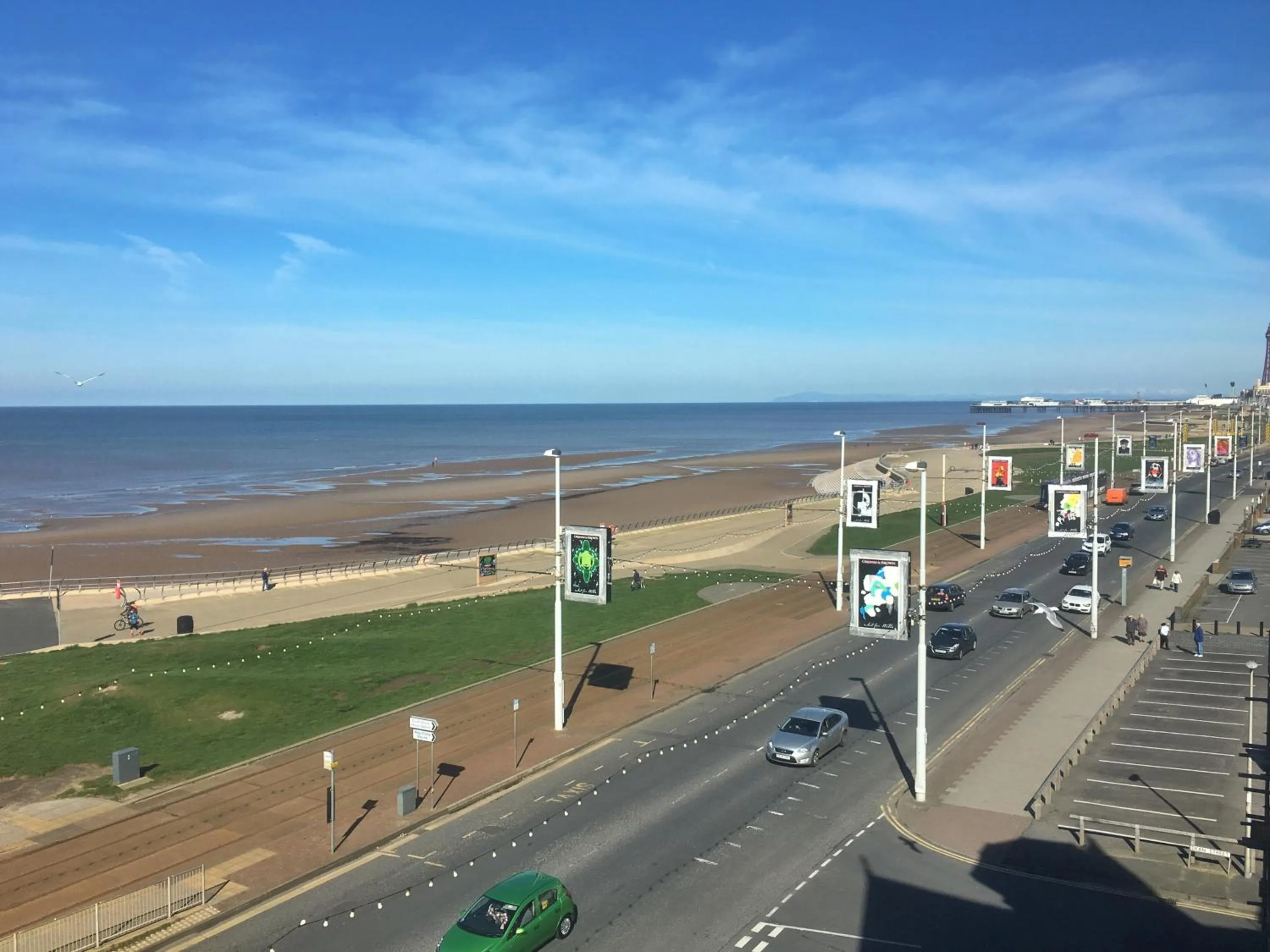 Sea view in Camelot Seafront Hotel