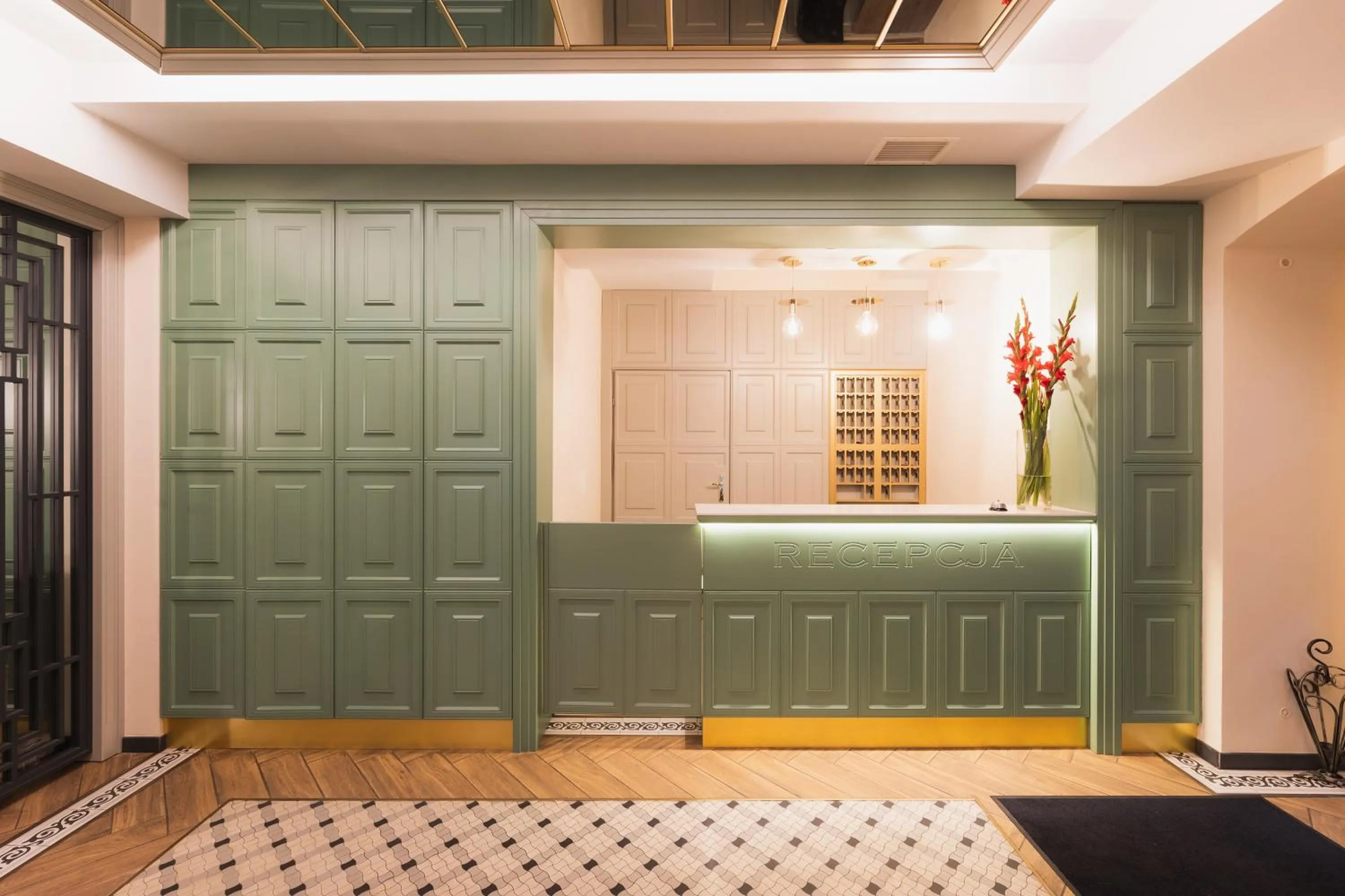 Lobby or reception in H Villa Herkules