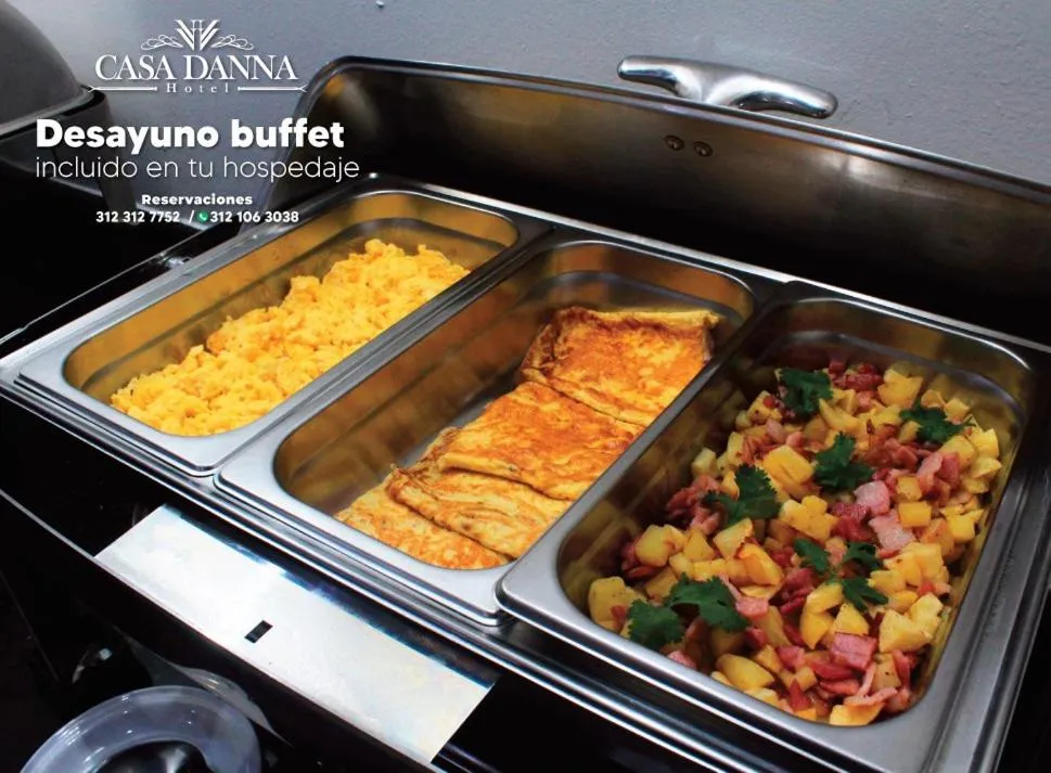 Breakfast in Hotel Casa Danna