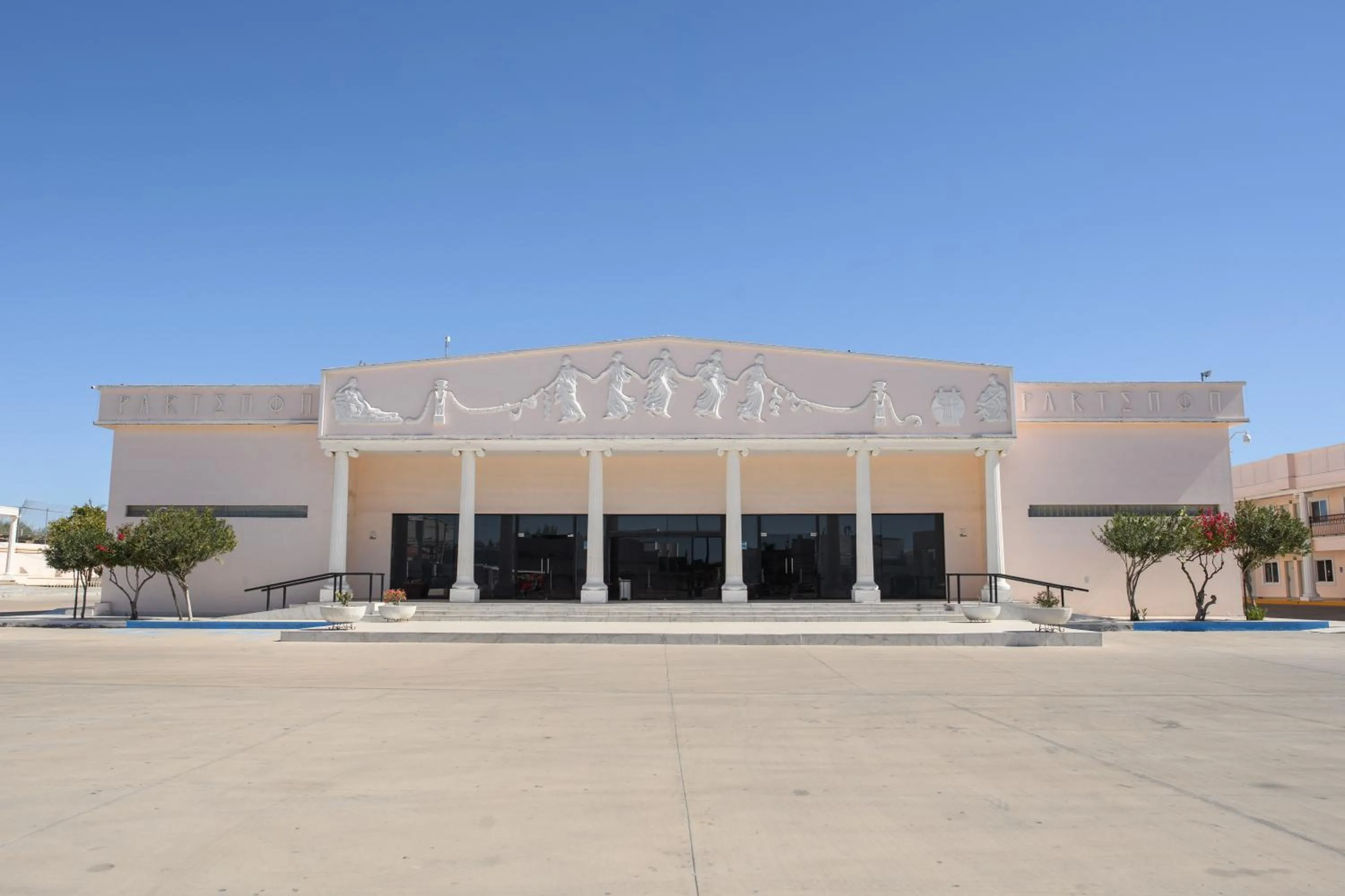 Property building in Hotel Santorian