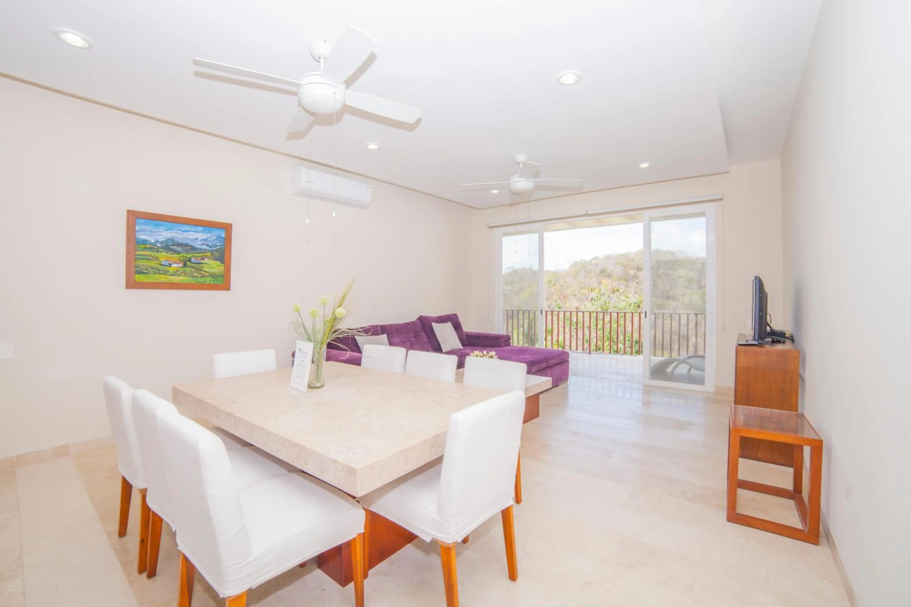 Living room in Mansiones Cruz del Mar Huatulco