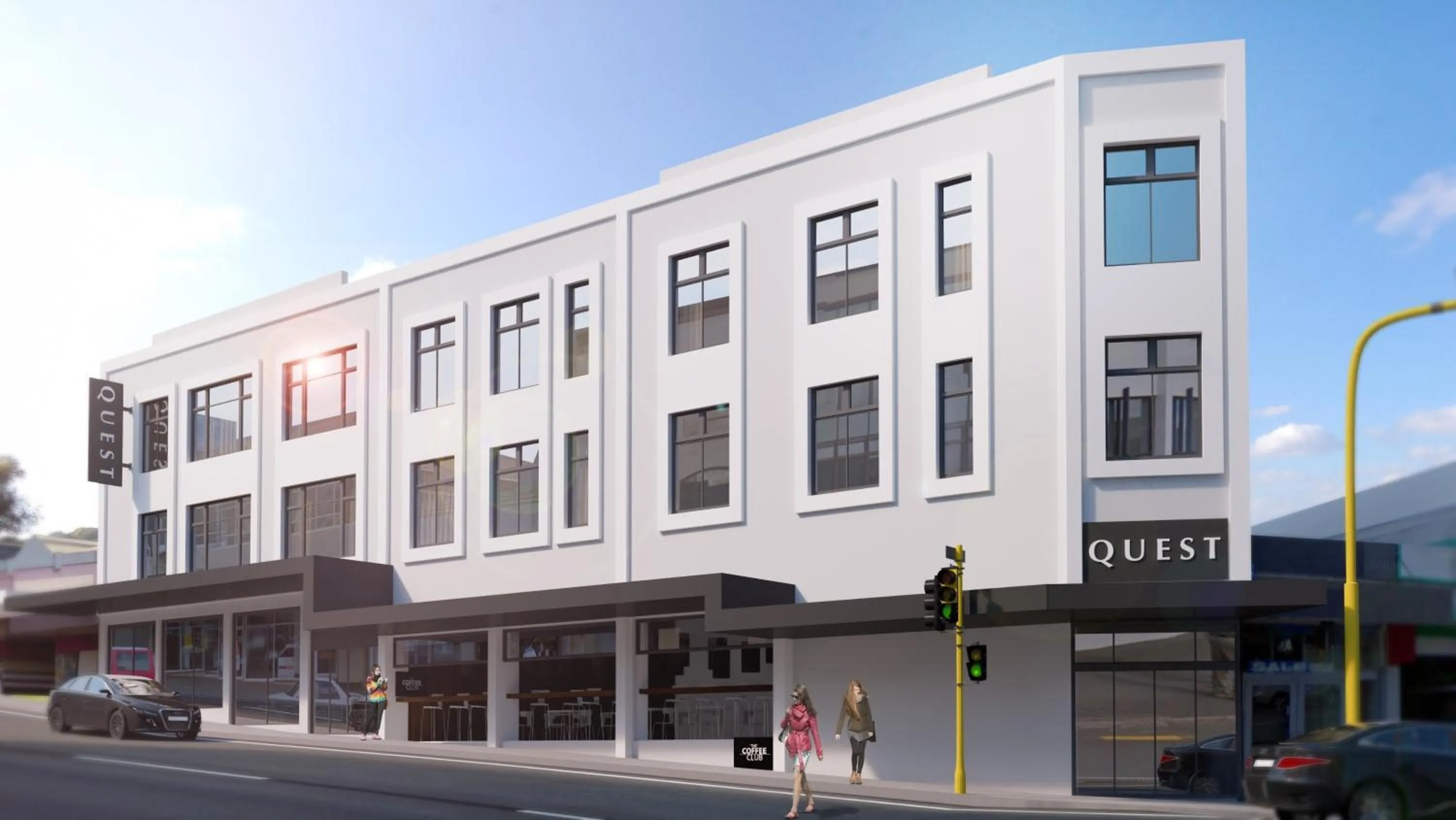 Facade/entrance in Quest Whangarei