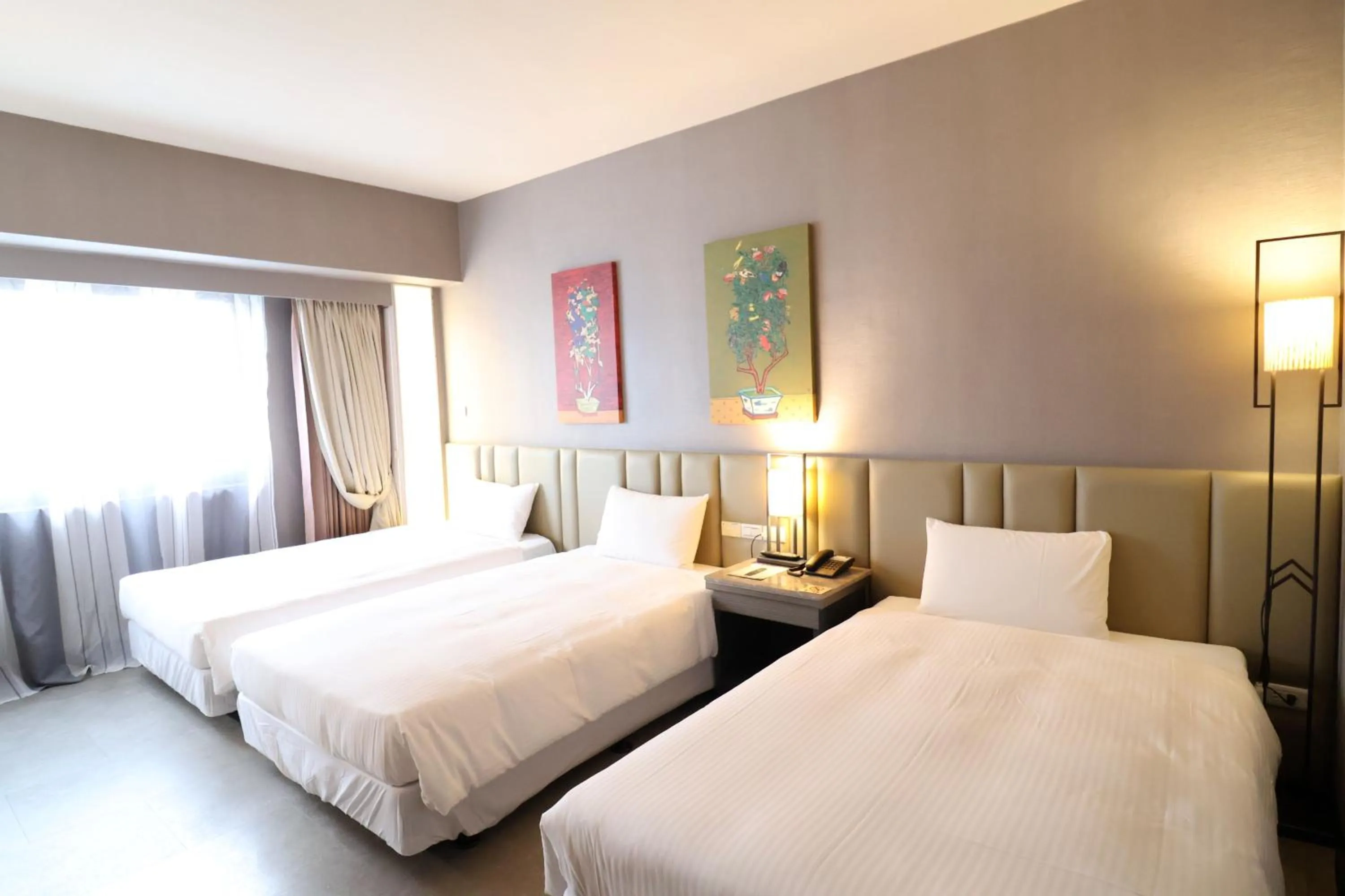 Bed in Kaohsiung Ahotel