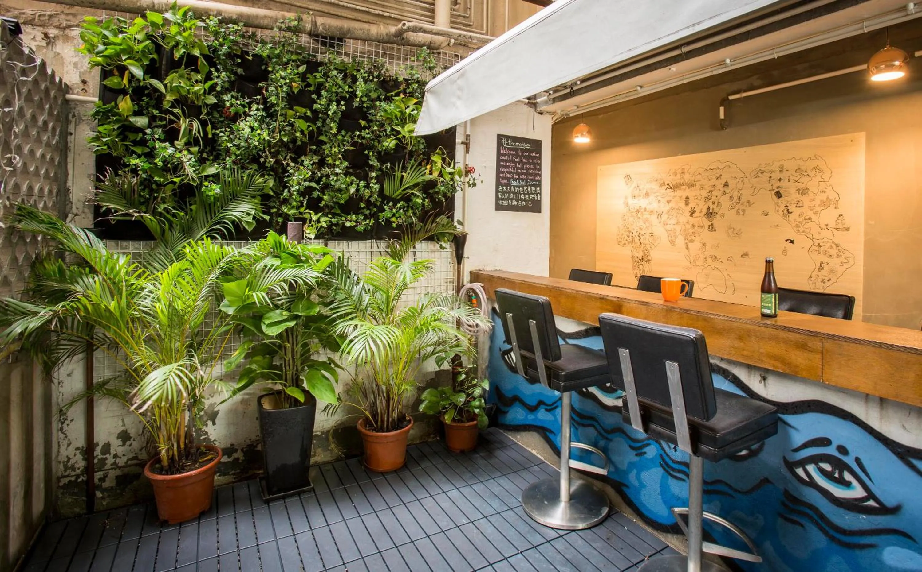 Patio in The Mahjong