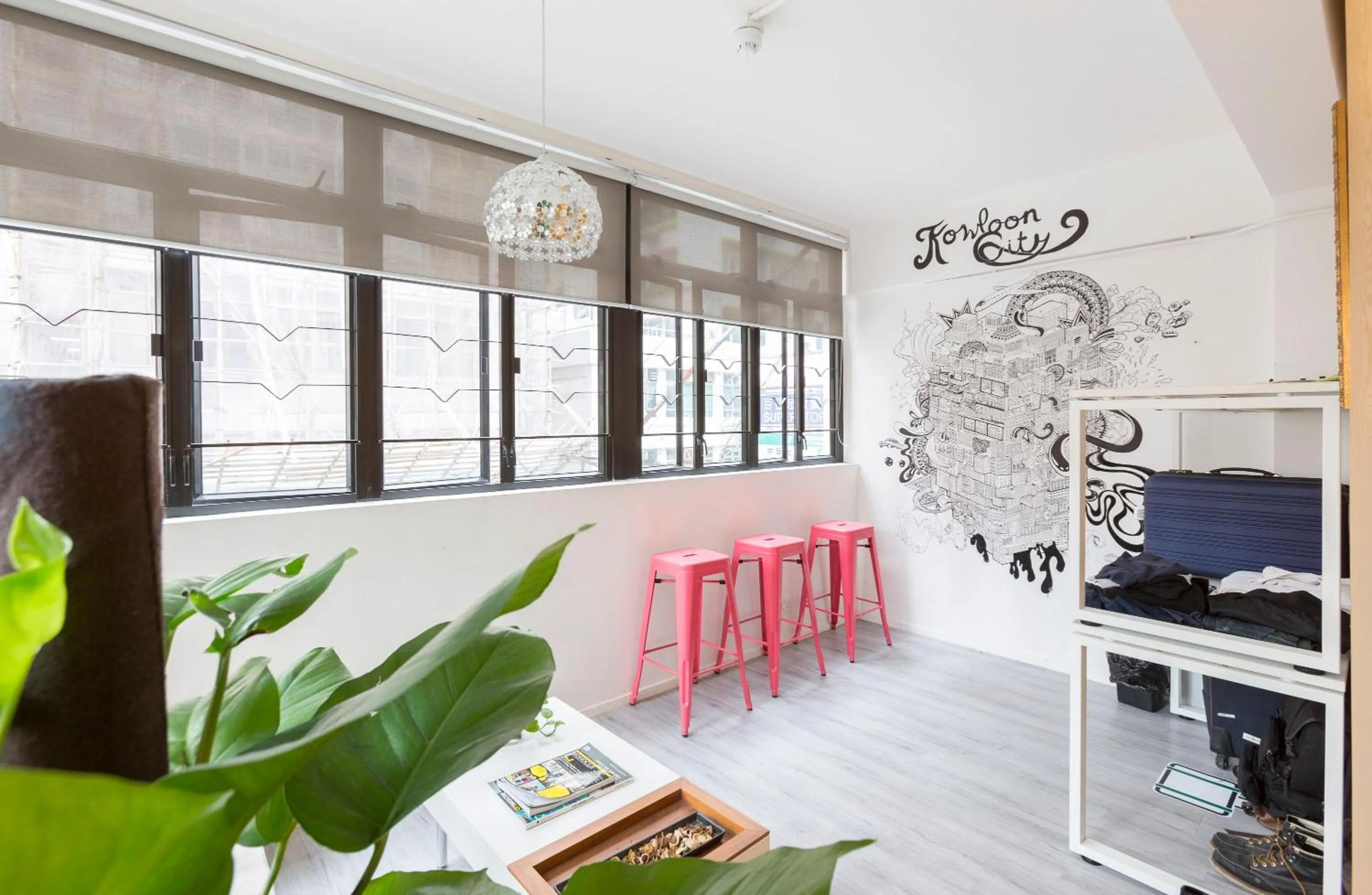 Living room in The Mahjong